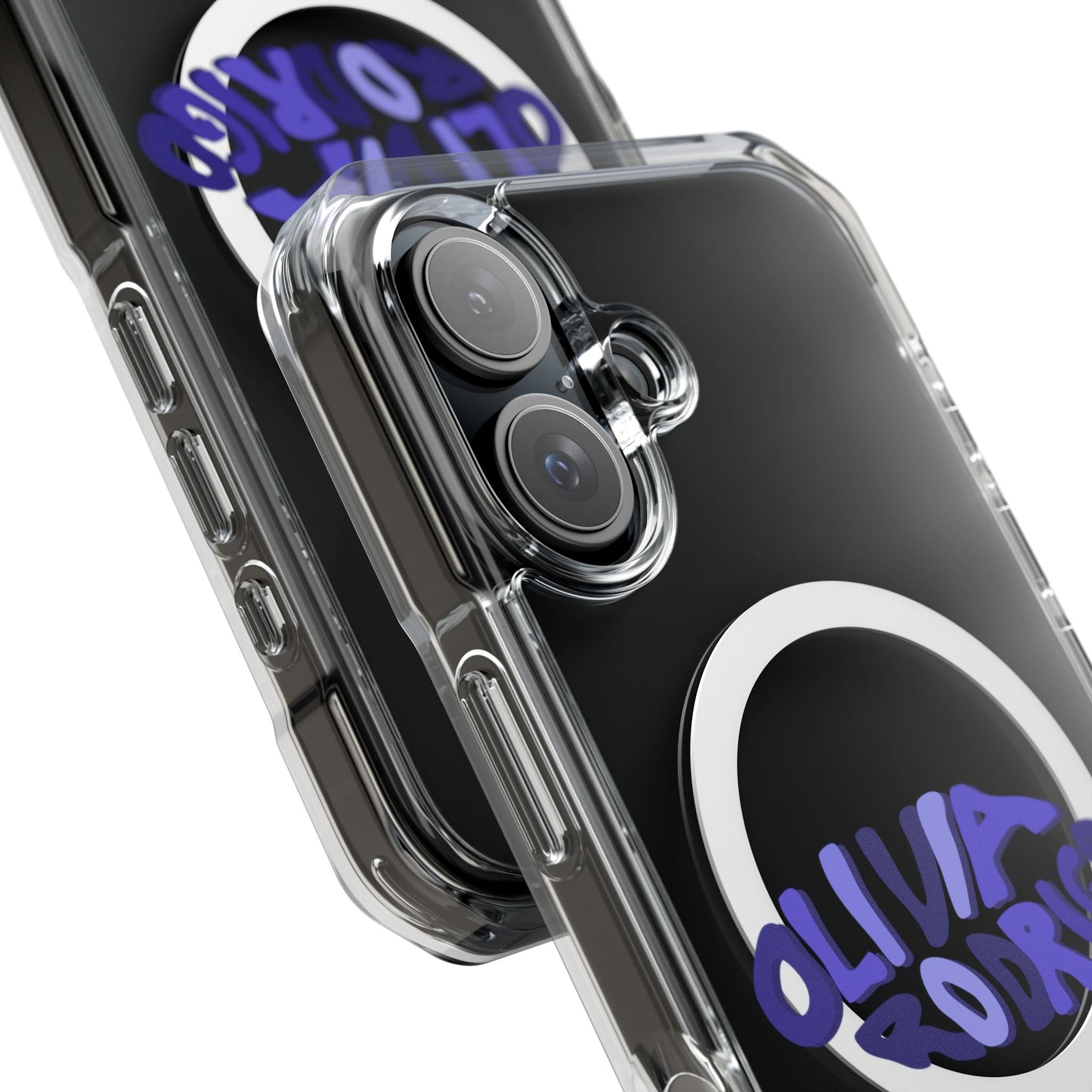 Olivia Rodrigo Wavy Text Magnetic Clear Impact Case