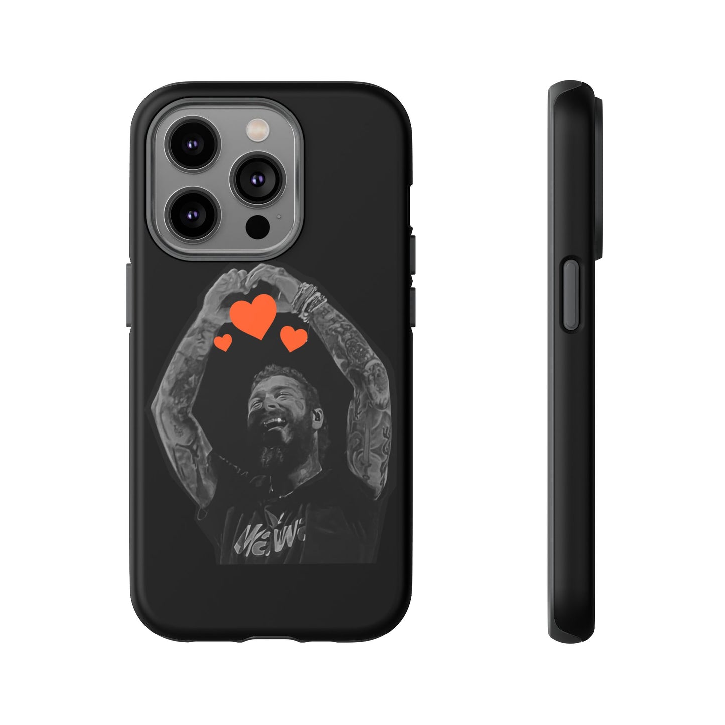 Tough iPhone Case (12–16 Pro Max) – Post Malone Heartfelt Wishes