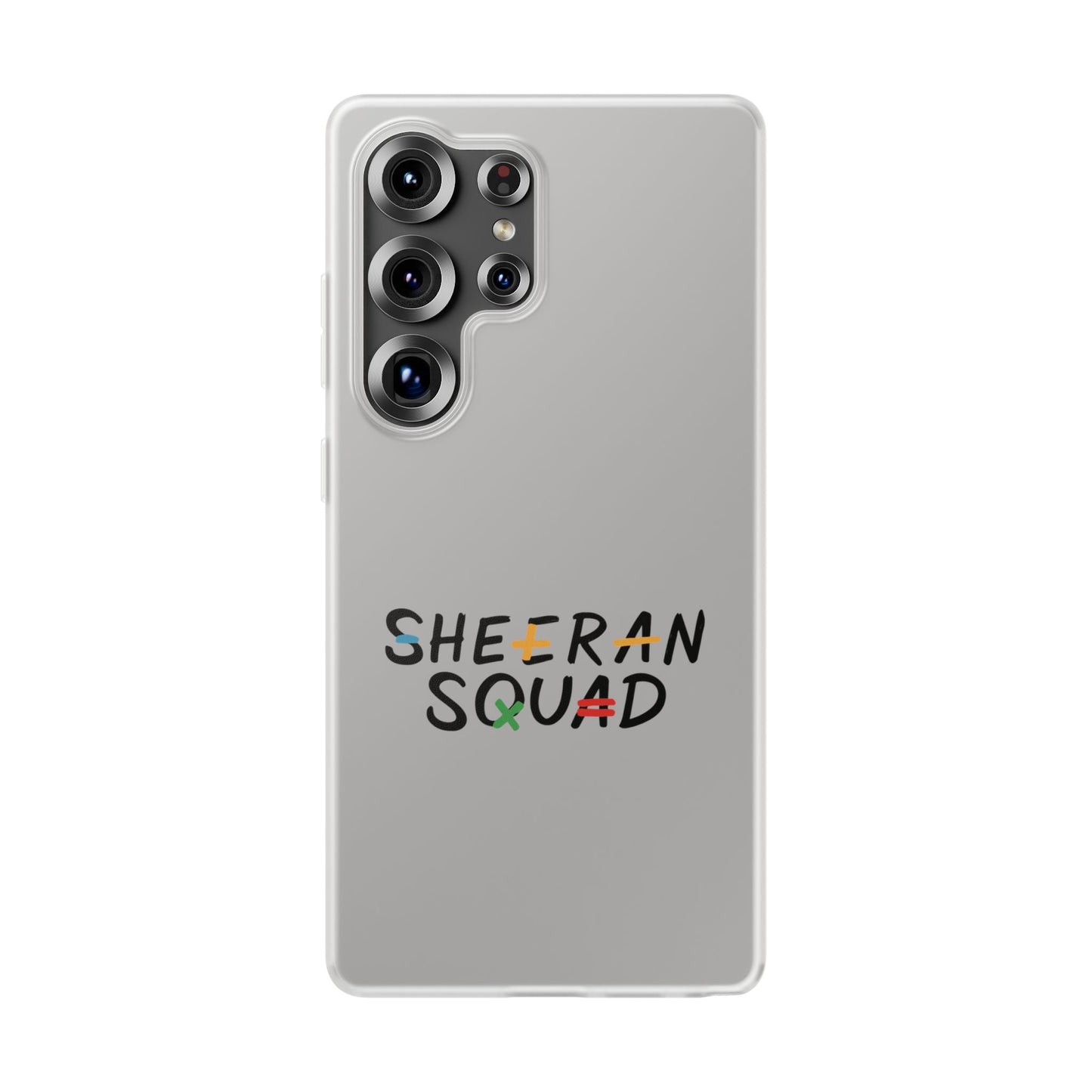 Ed Sheeran Squad Flexi Case for Samsung S10–S25 | SnazzyMerch
