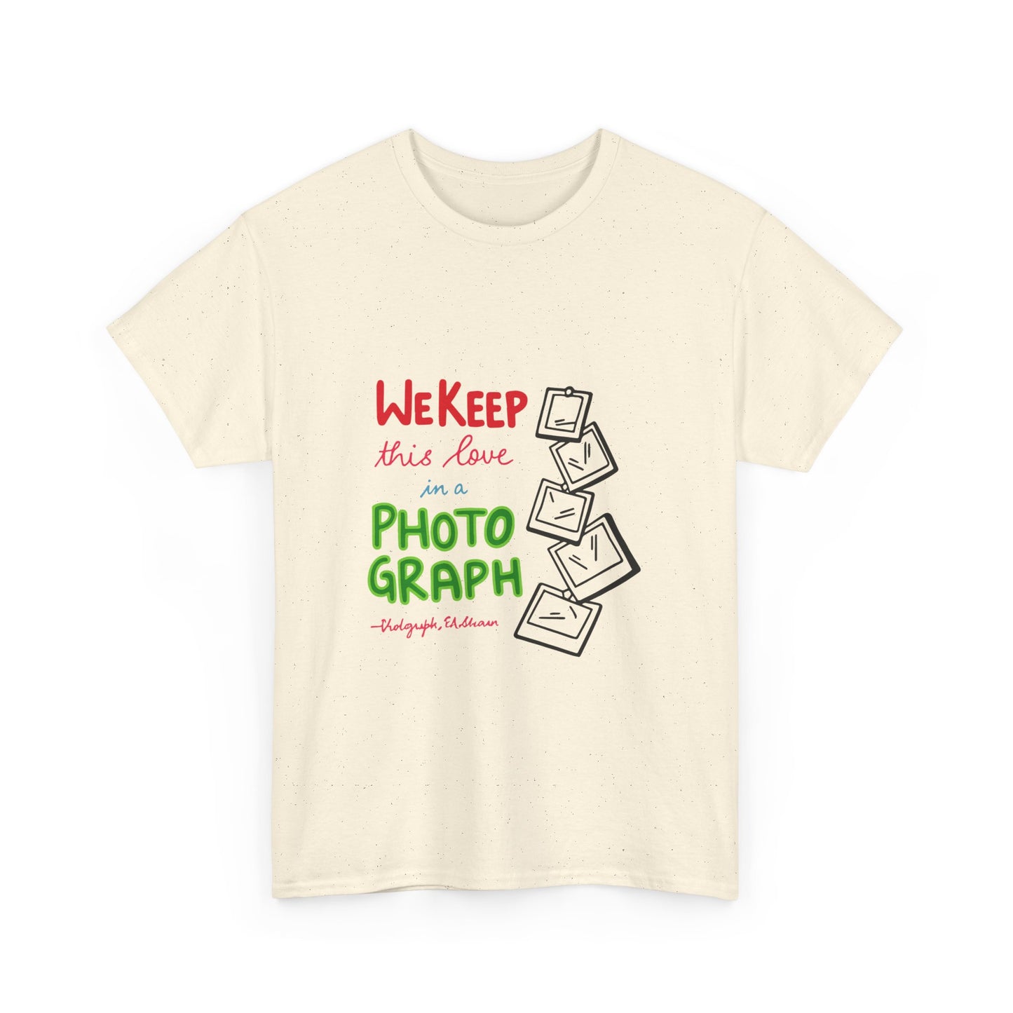 White Paw Print Unisex Heavy Cotton Tee