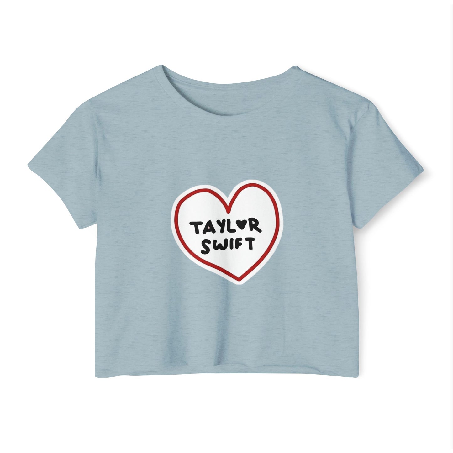 Heartbeats & Midnights Women's Festival Crop Top