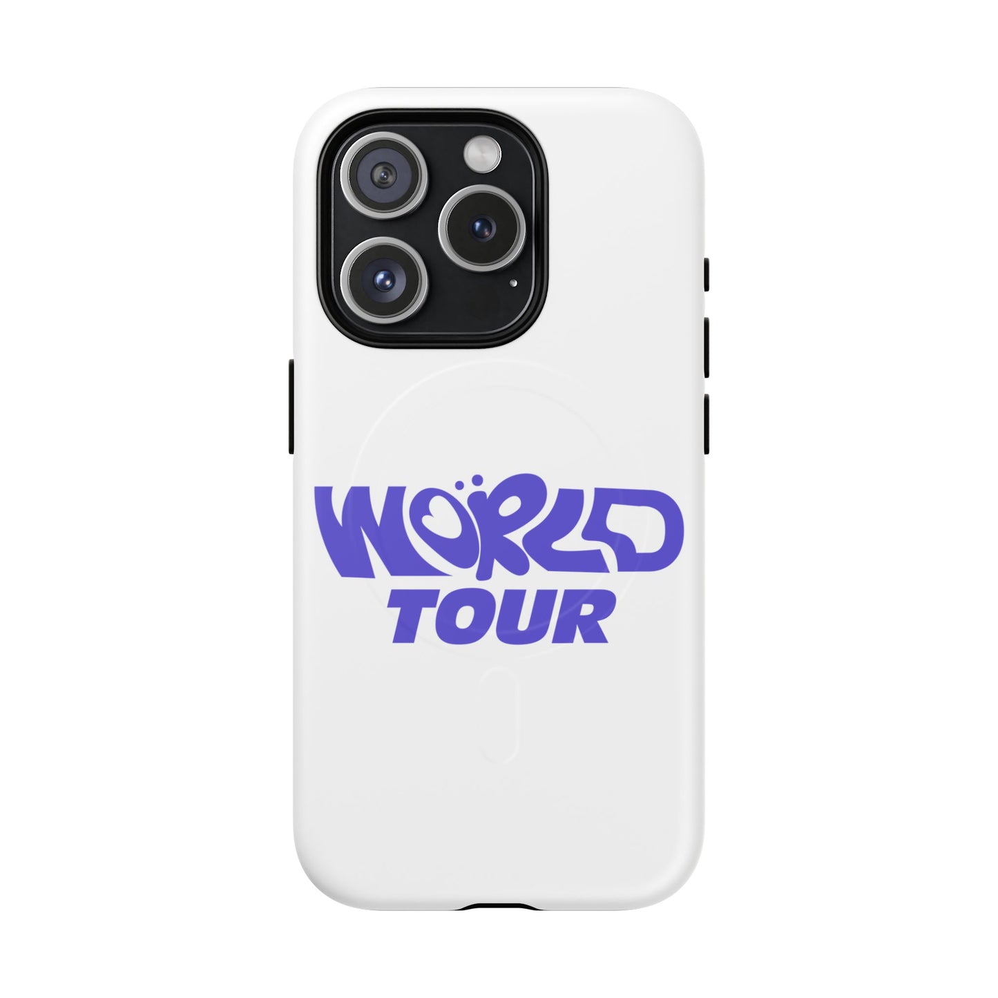 World Tour Bubble Letter Tough Magnetic phone case