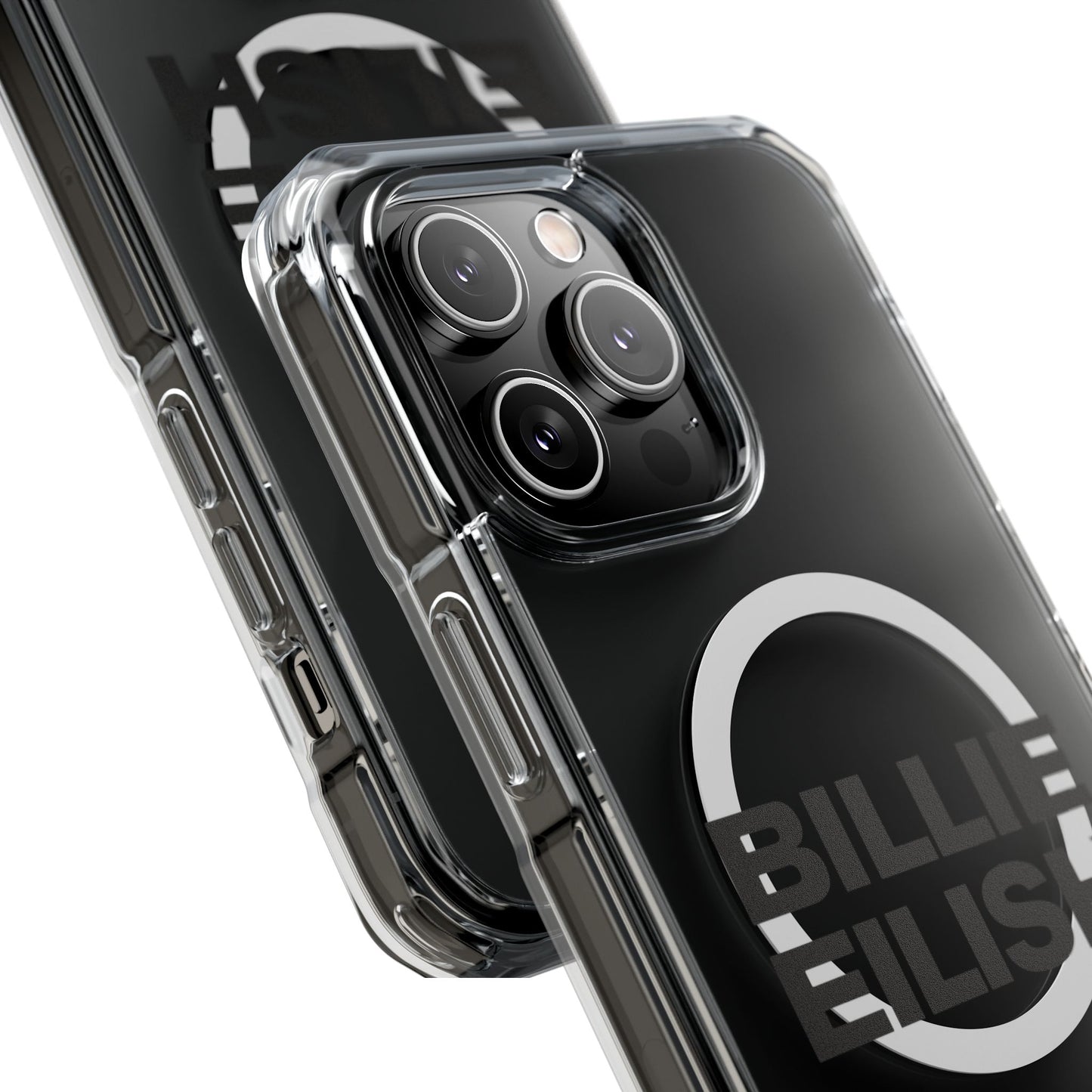 Stacked Glow Text Magnetic Clear Impact Case