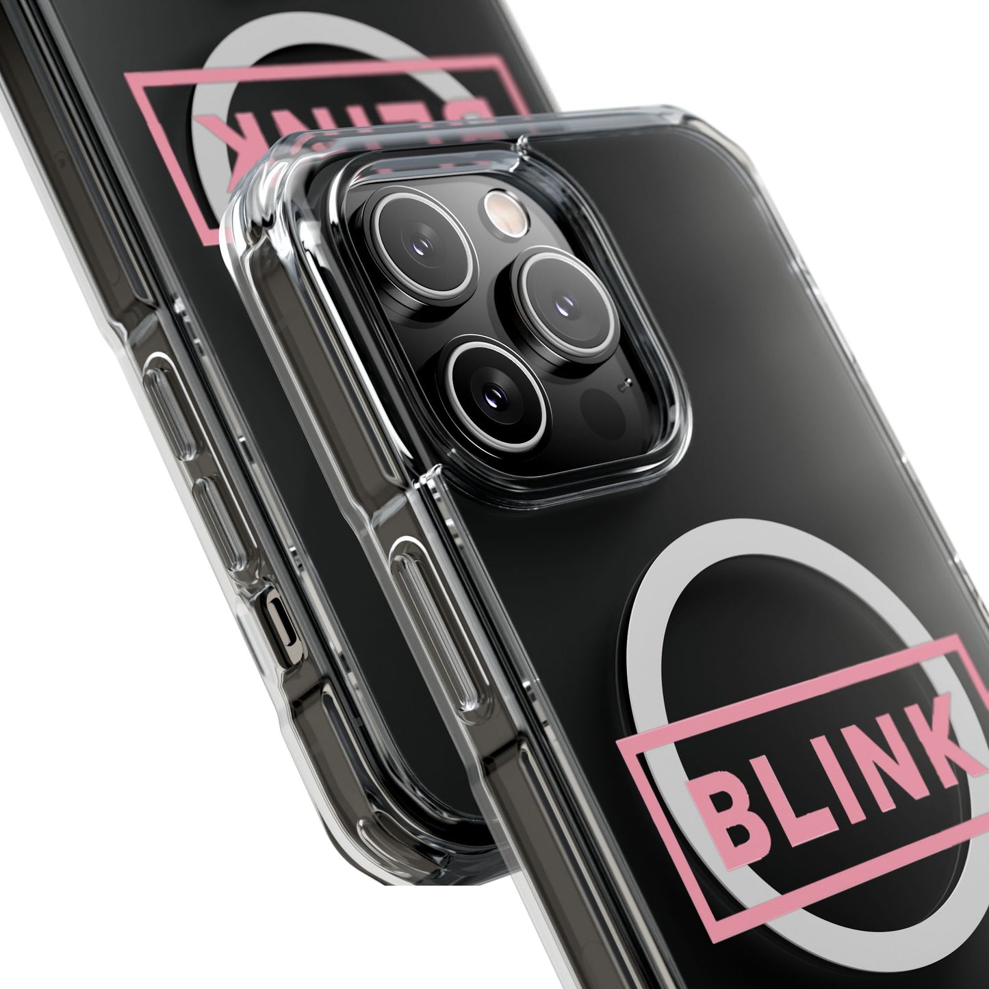 Minimal BLINK Logo - Magnetic Clear Impact Case