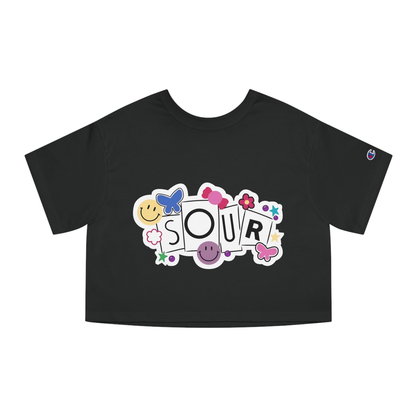 Olivia Rodrigo Women's Cropped t-shirt - Sour