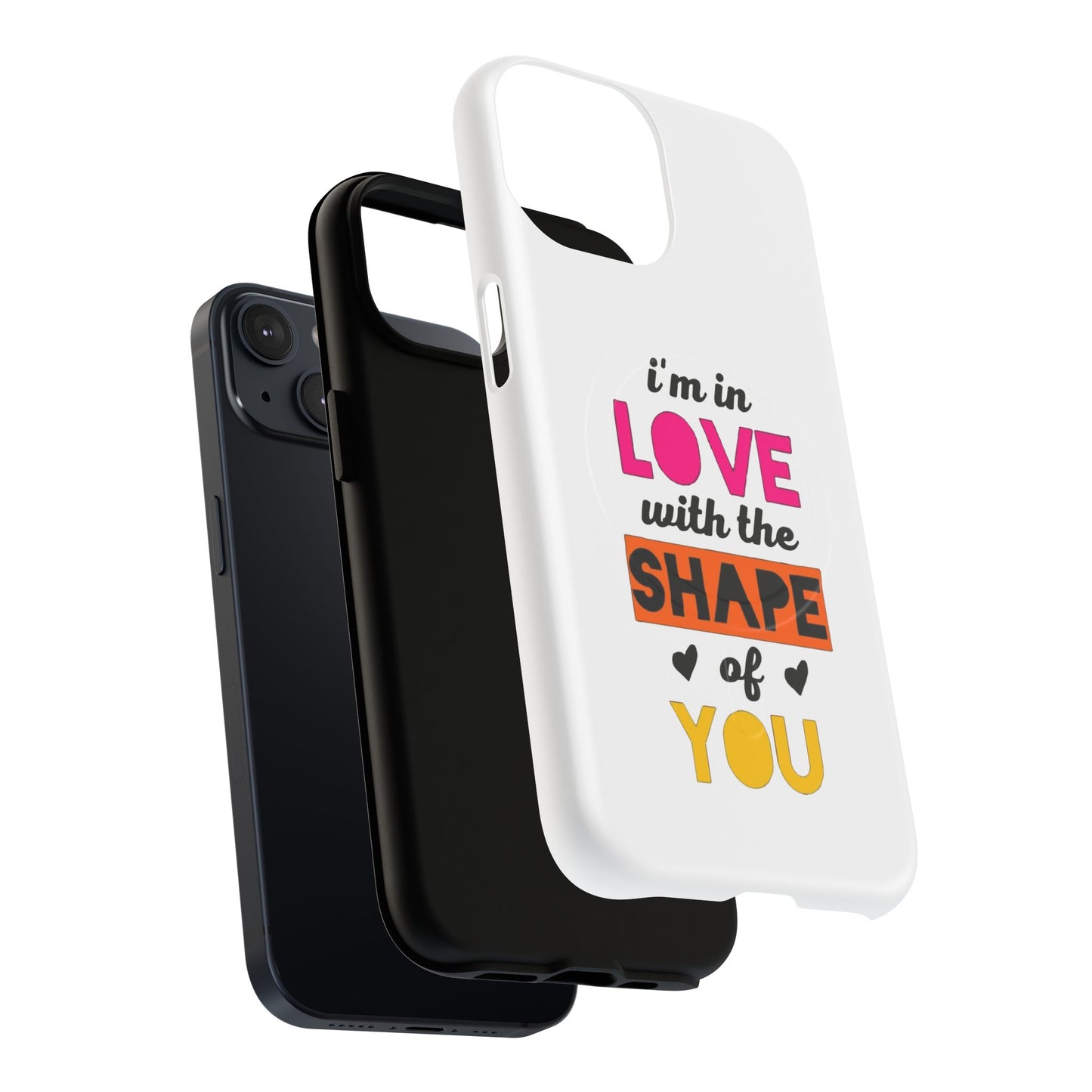 Orange Divide Symbol Tough Magnetic case