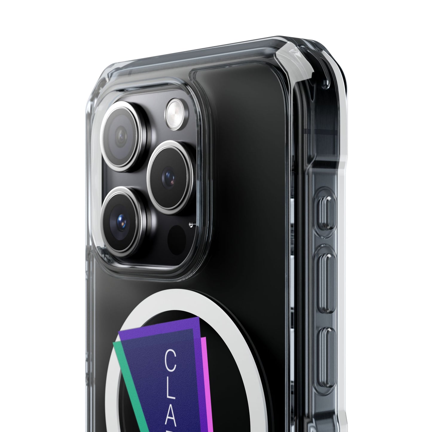 Neon Bolt Energy Magnetic clear Impact Case