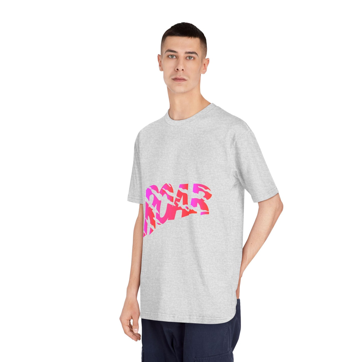 Gradient Roar - Unisex Classic Crewneck T-shirt