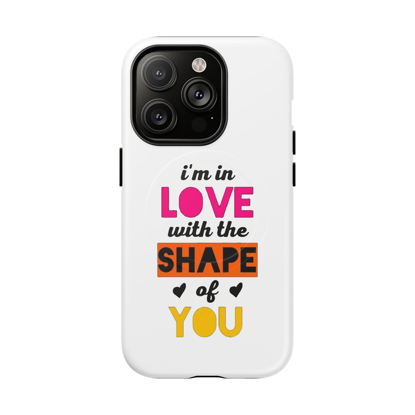 Orange Divide Symbol Tough Magnetic case