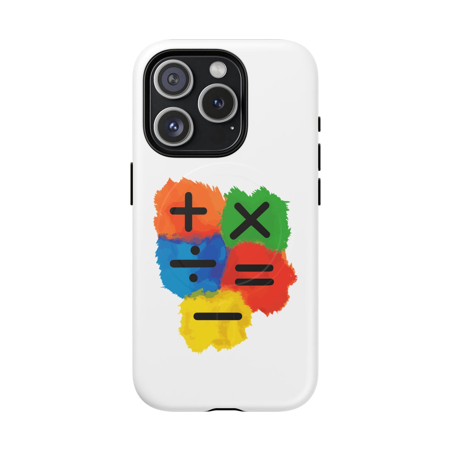 Orange Equals Symbol Tough Magnetic case