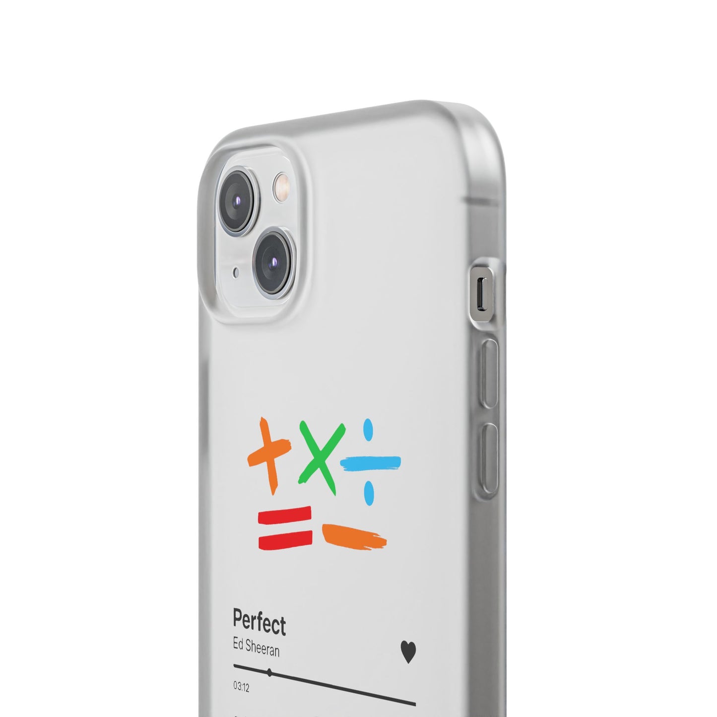Flexi Case – Ed Sheeran Music Design (iPhone X–16 Pro Max)