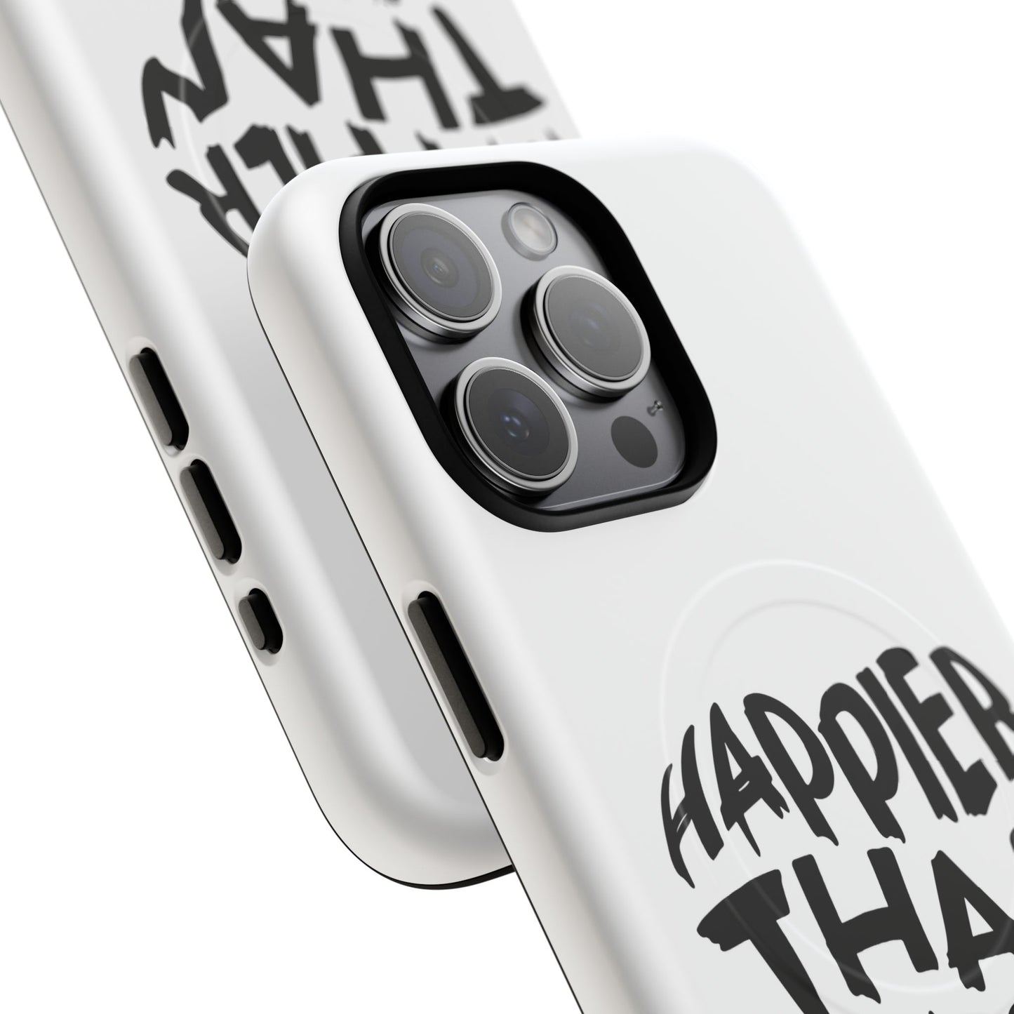 Happier Heart Lettering Tough Magnetic Case