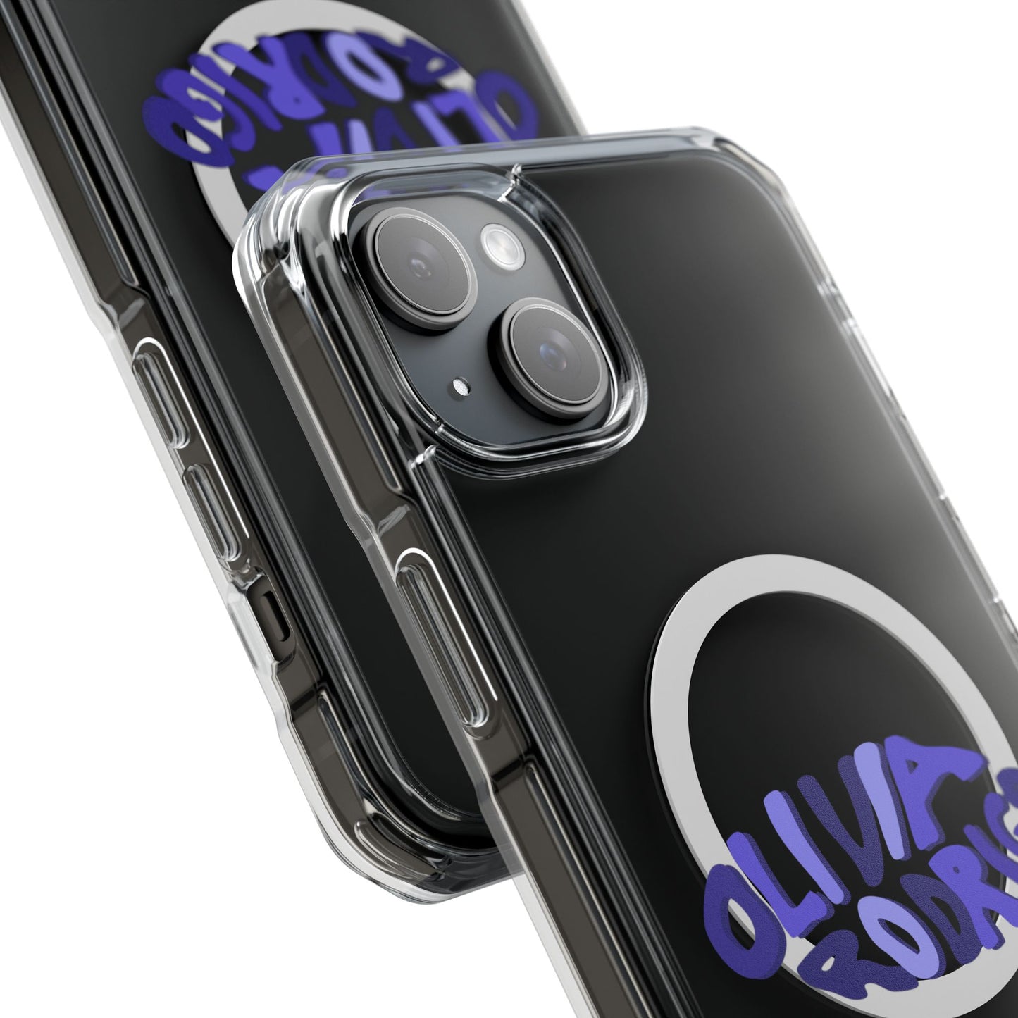 Olivia Rodrigo Wavy Text Magnetic Clear Impact Case