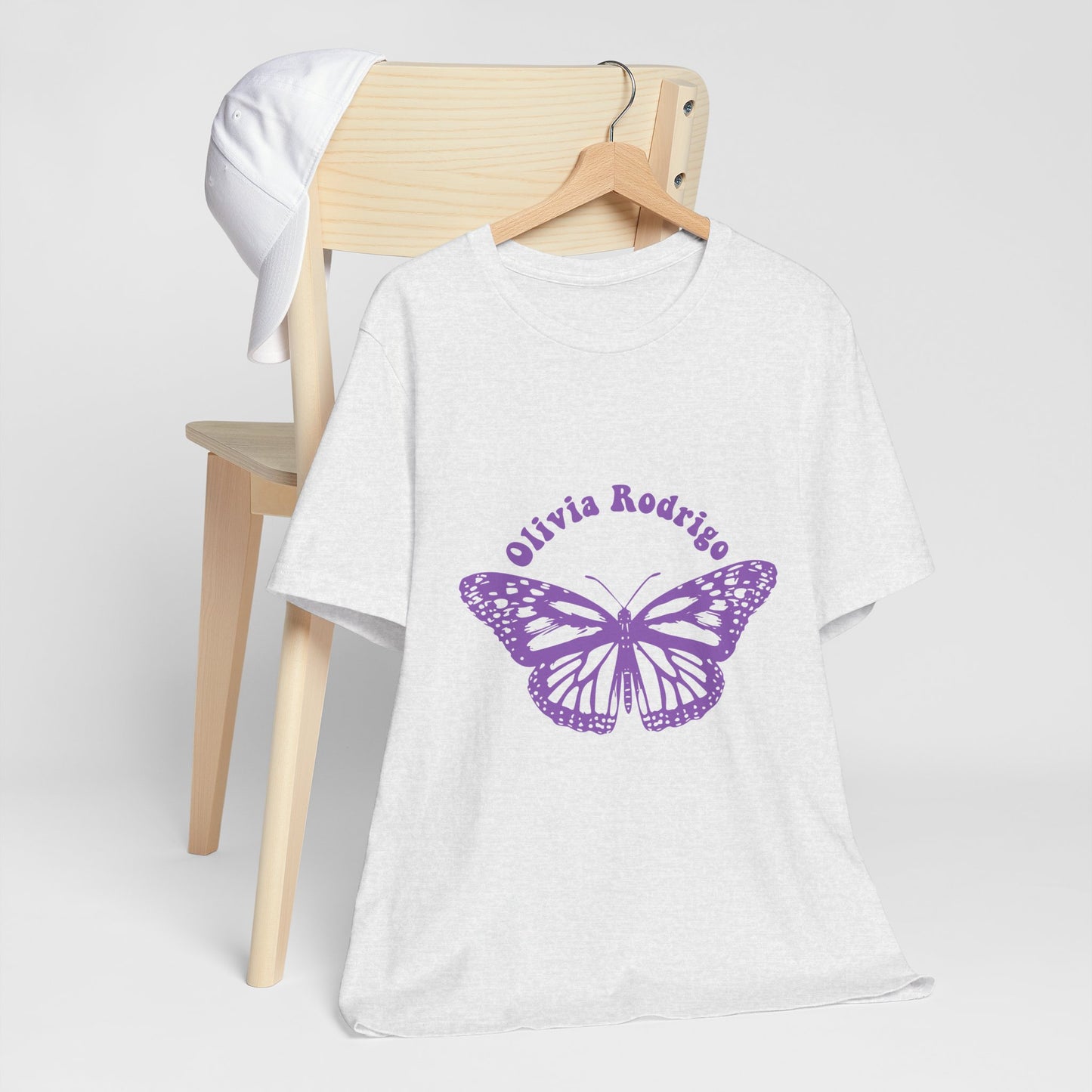 Olivia Rodrigo Unisex Jersey Short Sleeve Tee - With Butterfly