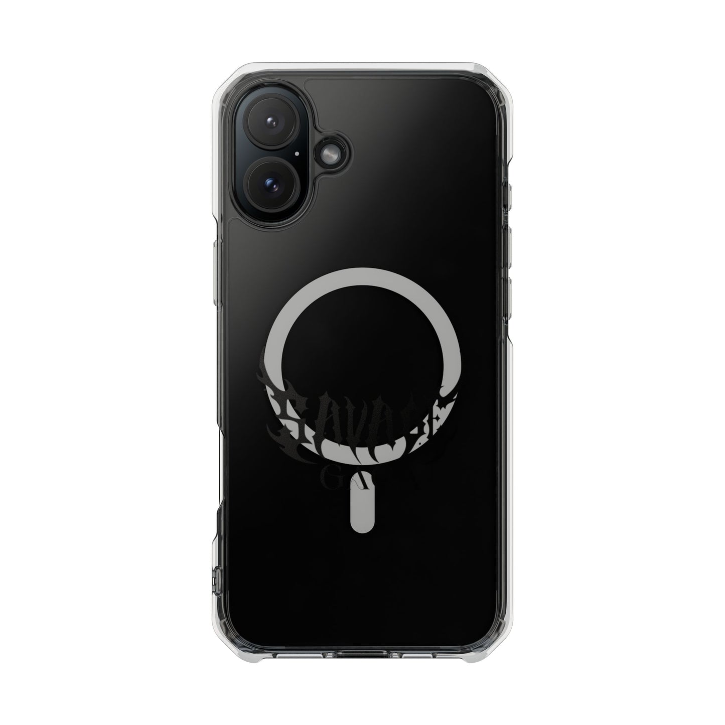 Monster Font Magnetic clear case
