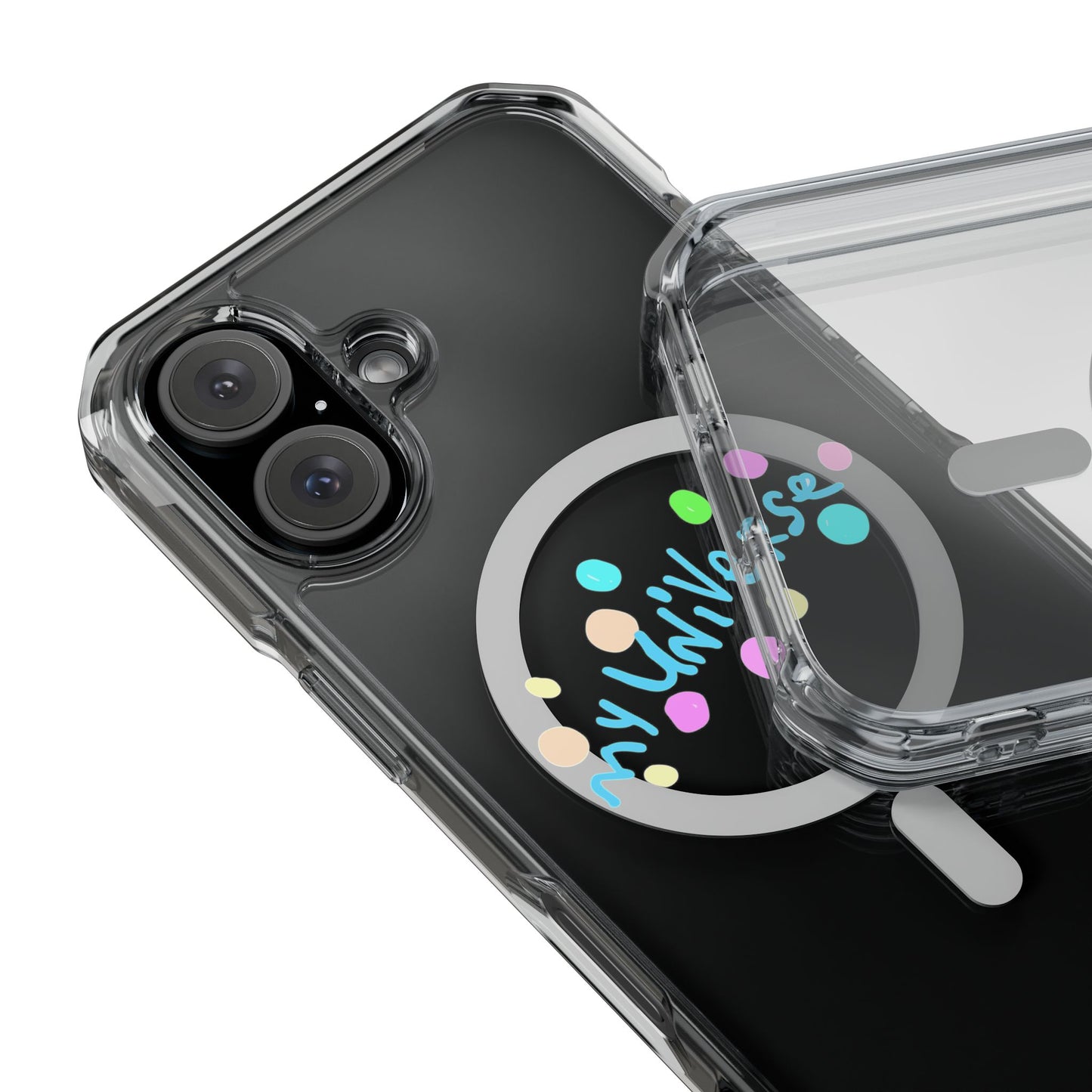 Pastel Universe Magnetic Clear Impact case