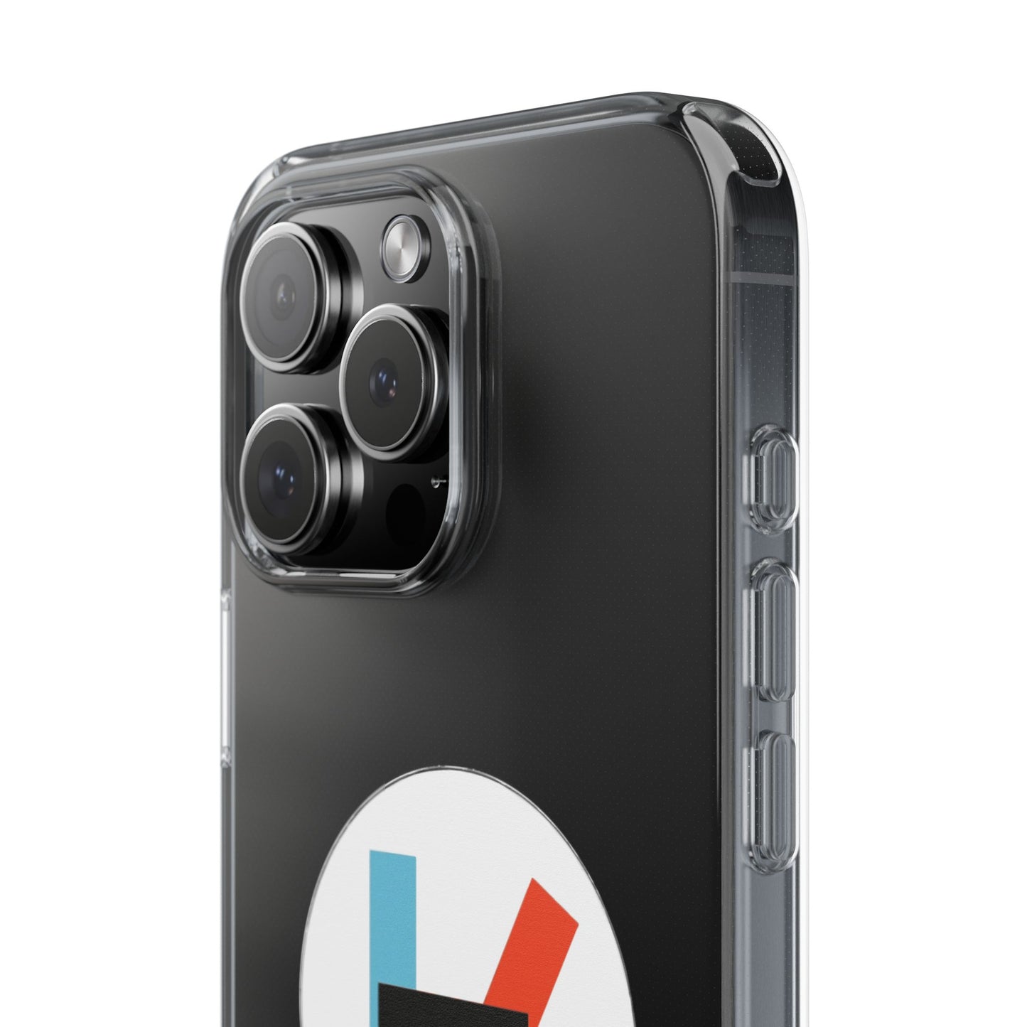 Circle Flame Clear Case