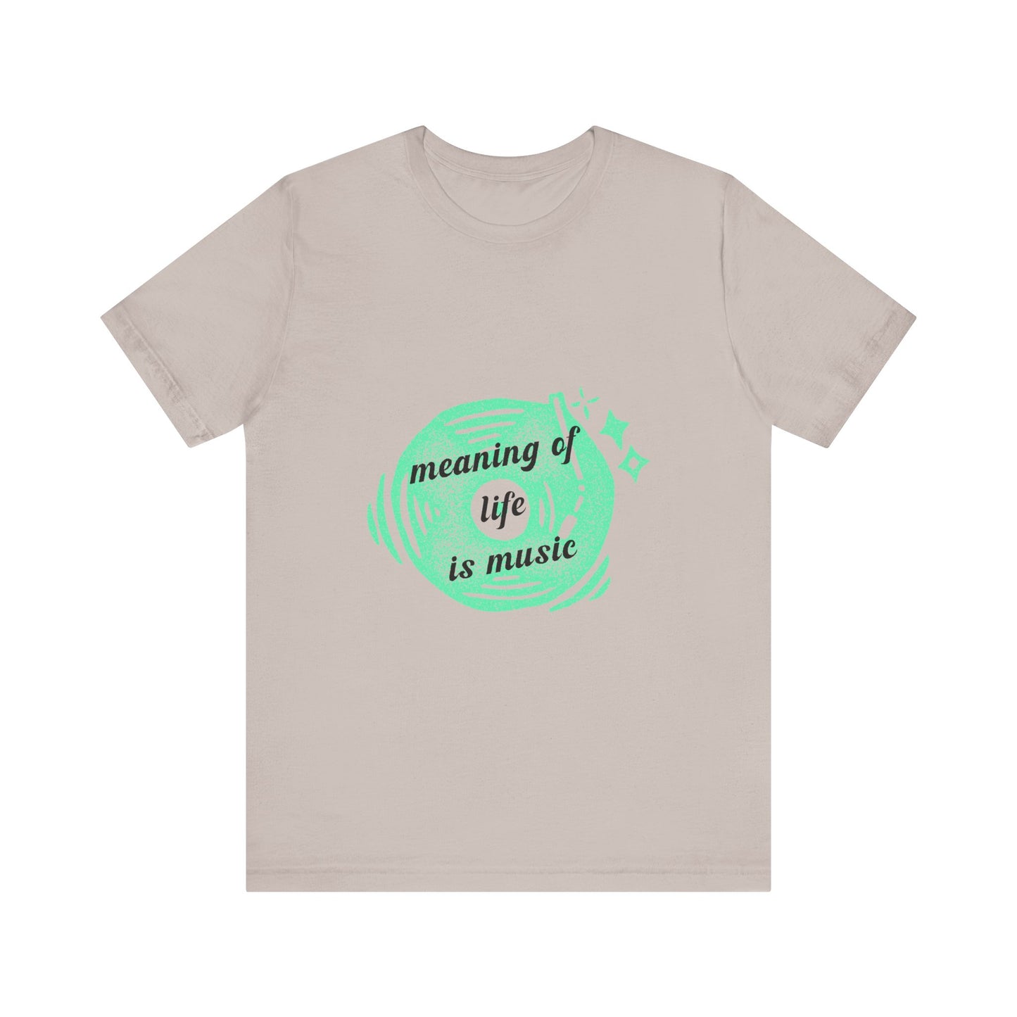 Vinyl Dreams Speak Unisex Jersey short sleeve tee