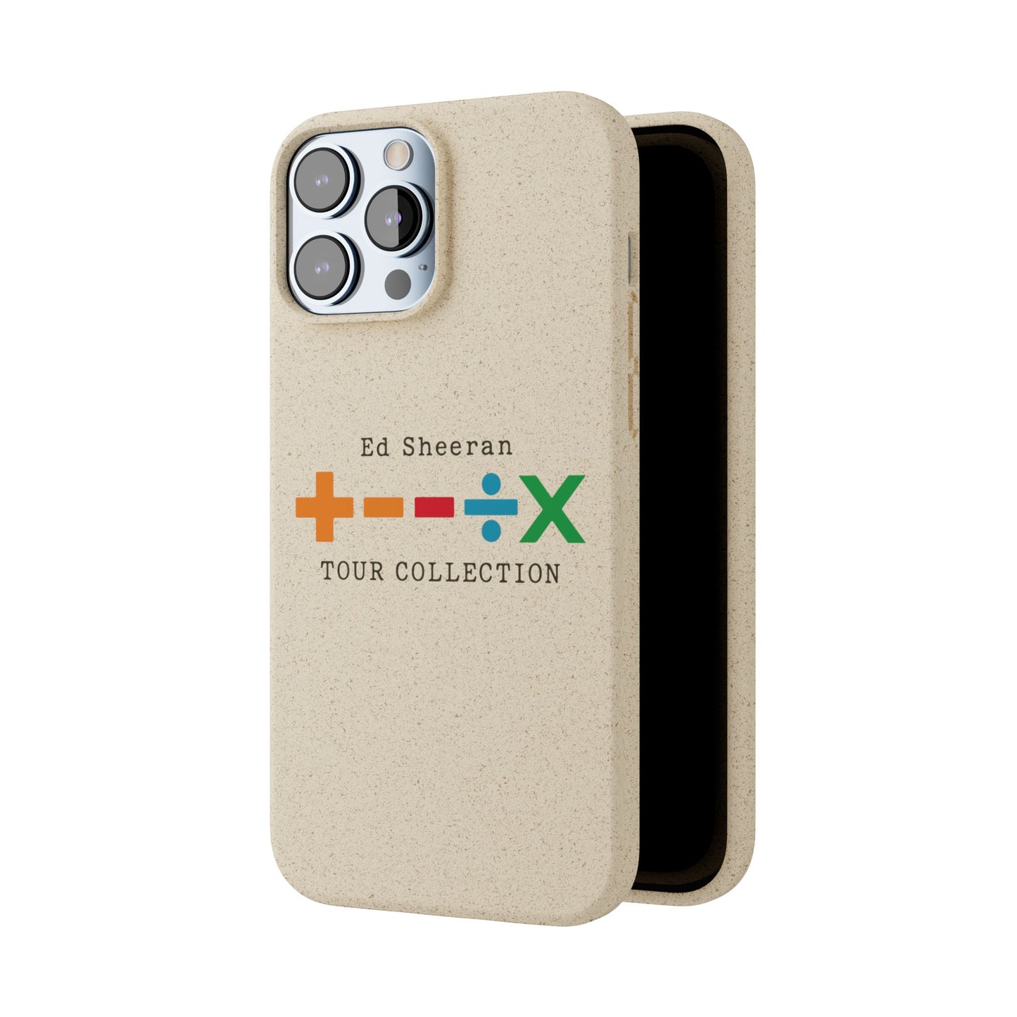 Biodegradable Cases for iPhone 12 to 16 Pro Max Showcasing – Ed Sheeran Edition