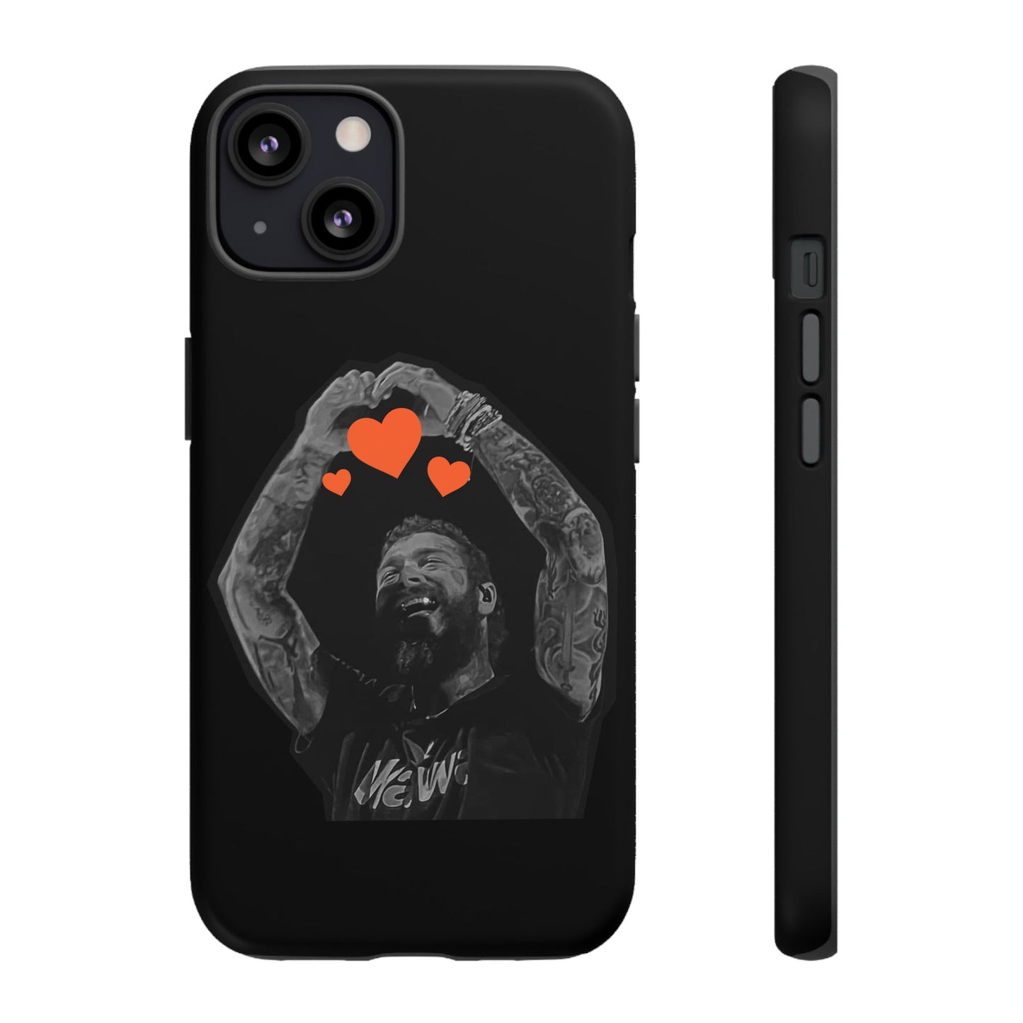 Tough iPhone Case (12–16 Pro Max) – Post Malone Heartfelt Wishes