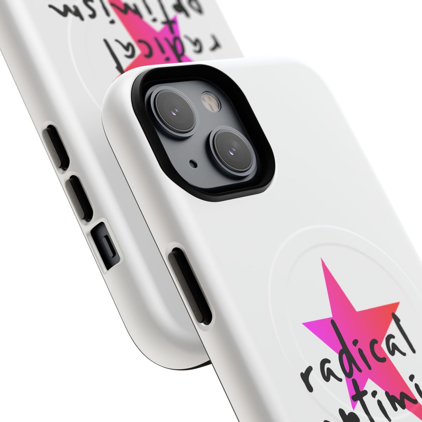 Flame Script Statement Tough Magnetic Case