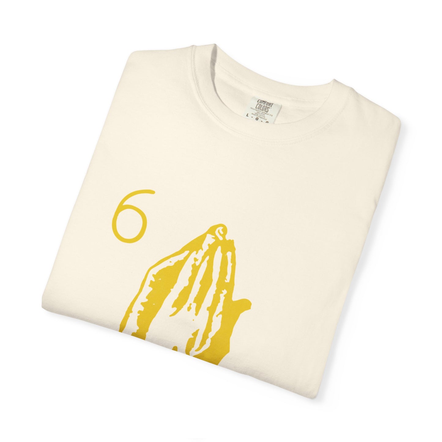 6 God Prayer Hands Dyed Tshirt
