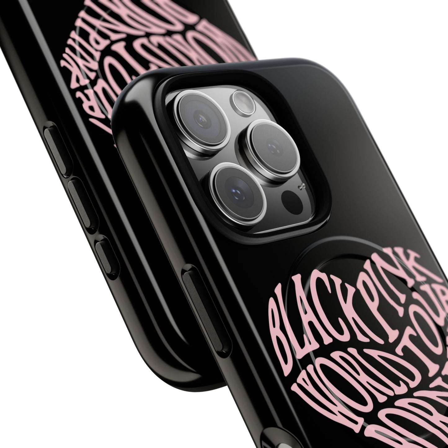 Iphone Born Pink Heart Typography - Tough Magnetic Phone Case
