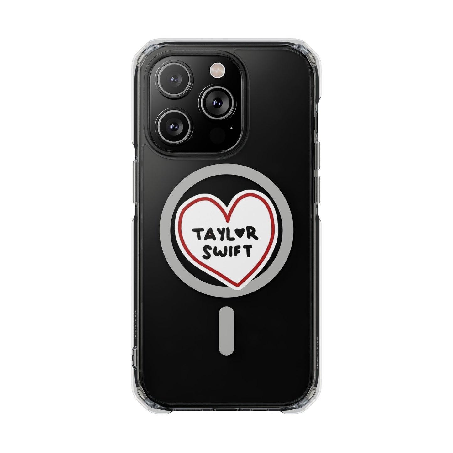 Heartbeats & Midnights Magnetic clear Impact Case