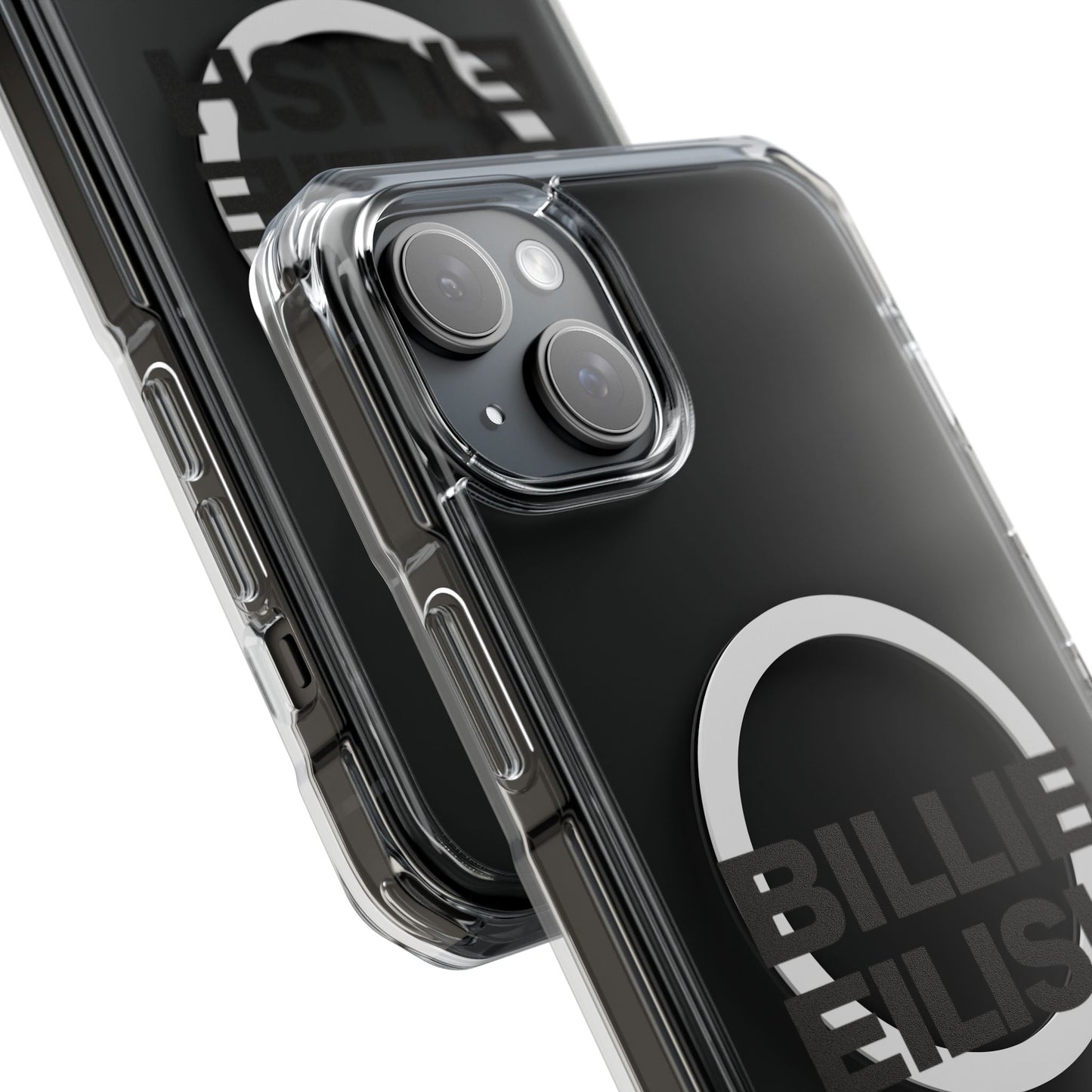 Stacked Glow Text Magnetic Clear Impact Case