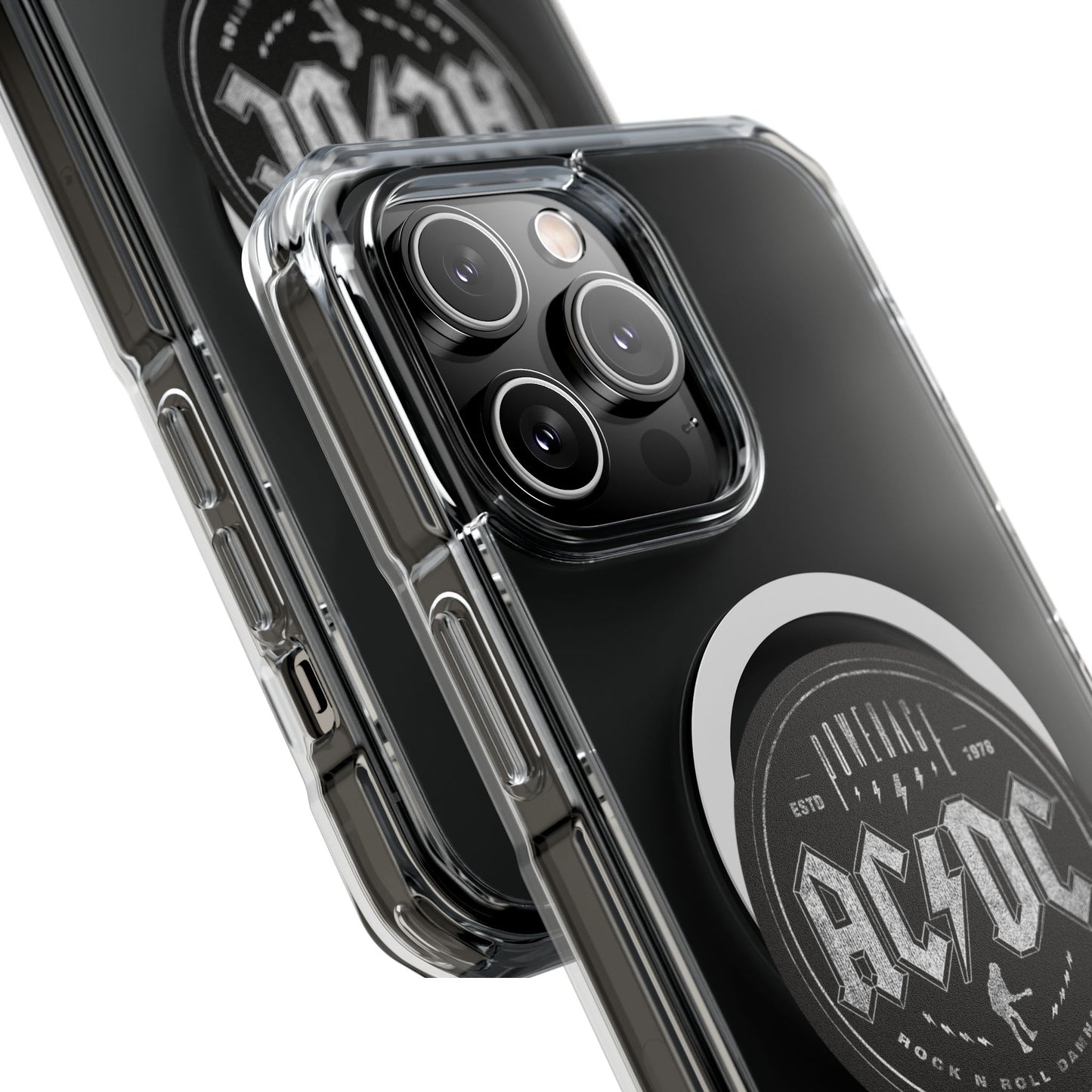 Shockwave Symbol Magnetic Clear Impact case