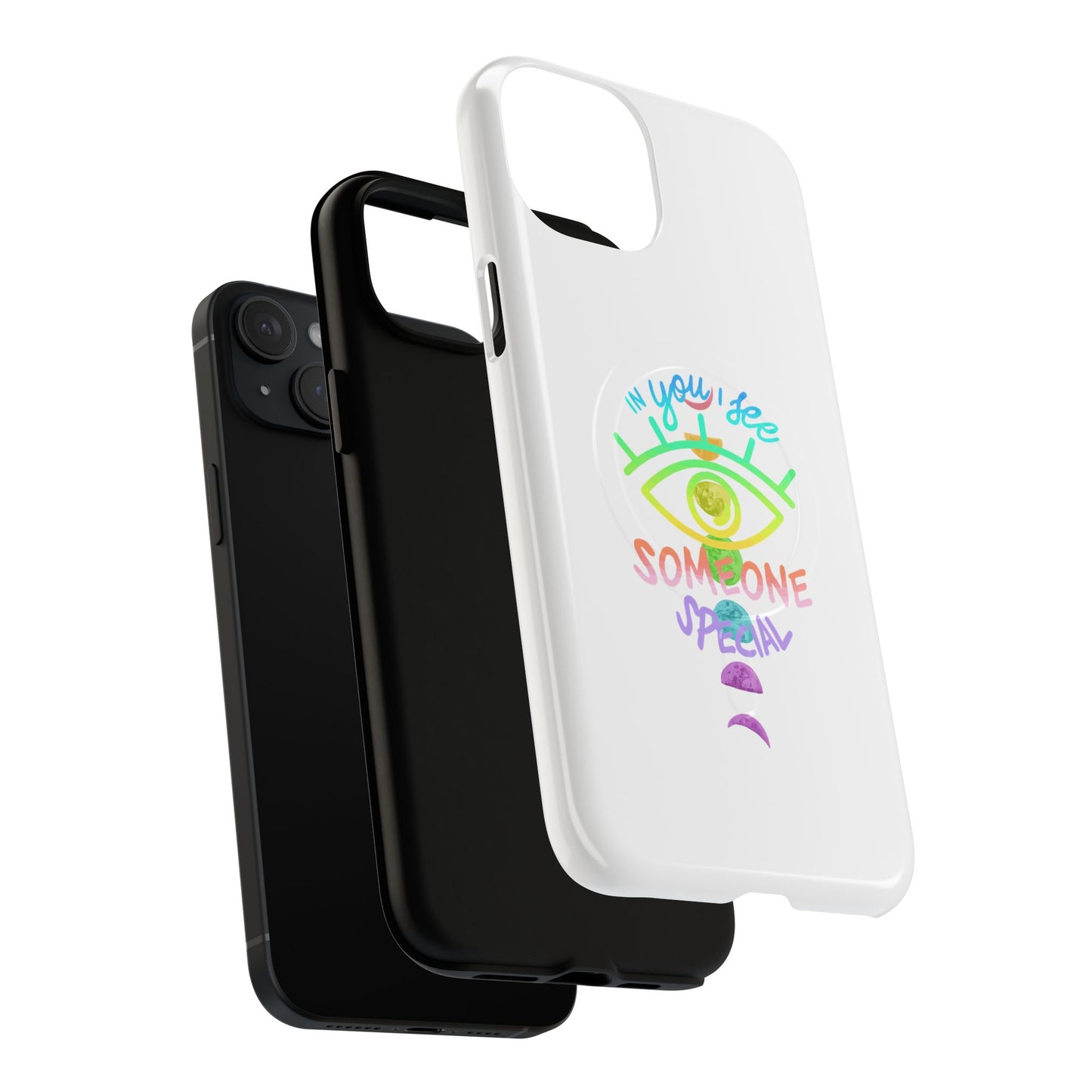 Rainbow Lunar Phases Tough Magnetic Case