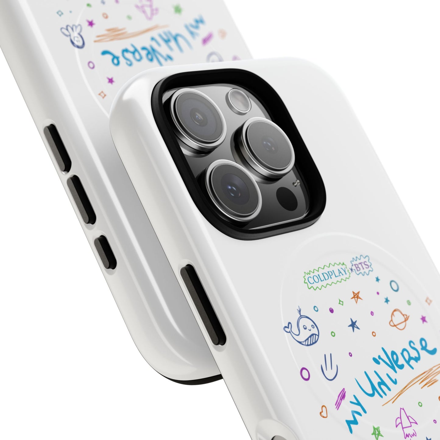 Neon Space Doodles Tough Magnetic Case