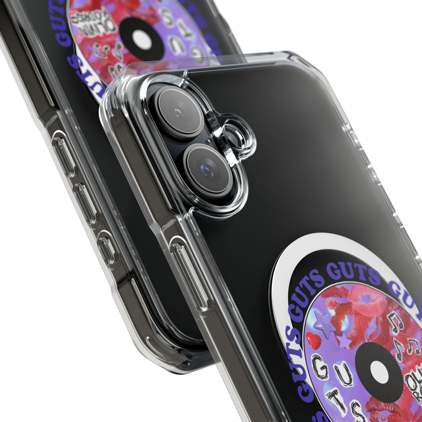 Guts Album Art CD Magnetic Clear Impact Case