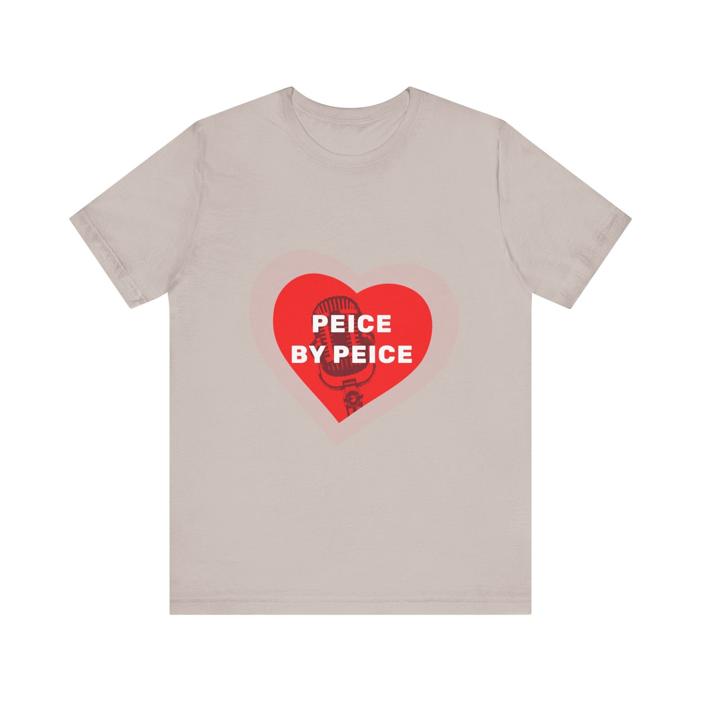 Piece by Piece Mic Drop Unisex Jersey short sleeve tee