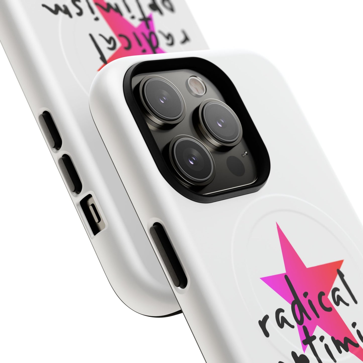 Flame Script Statement Tough Magnetic Case