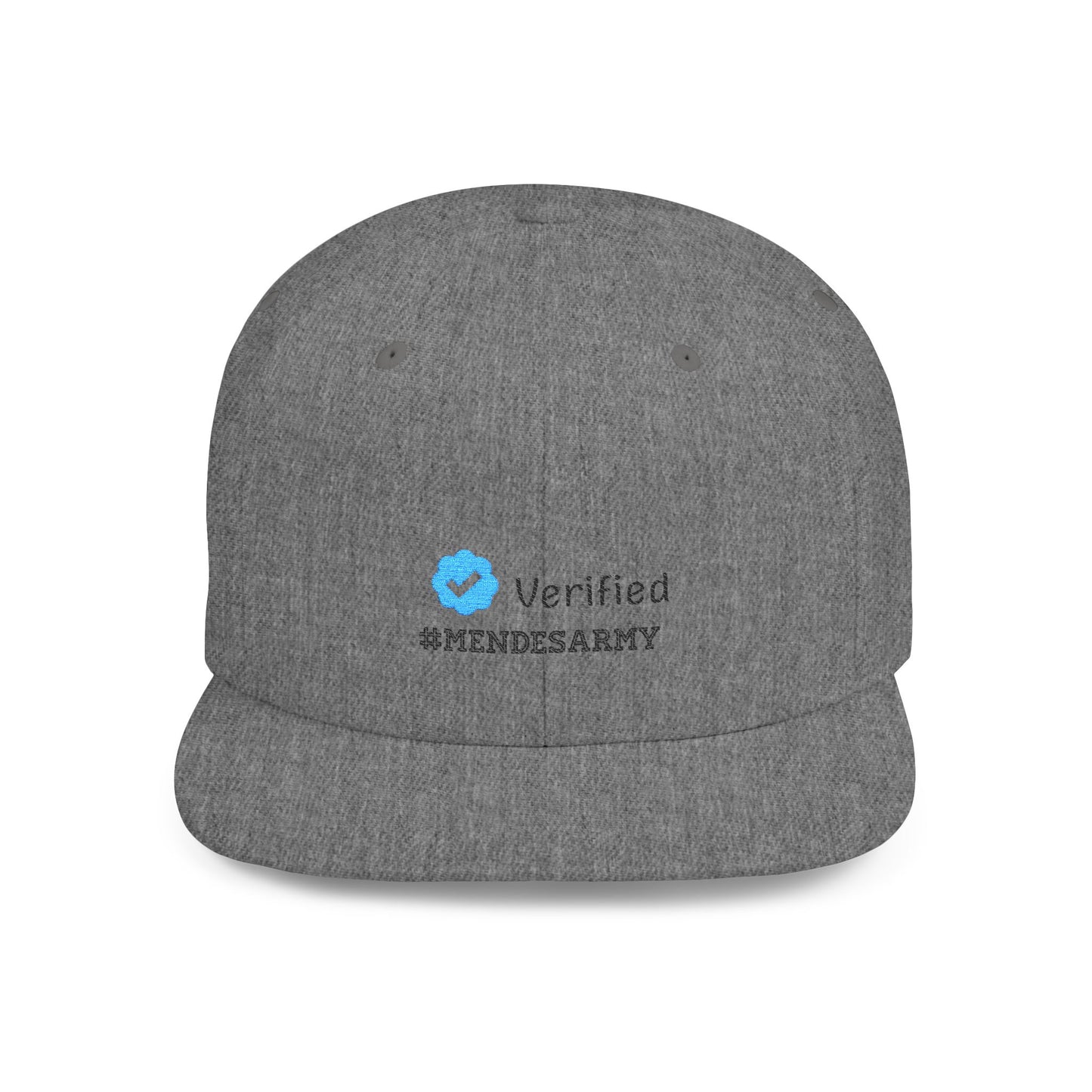 Verified Soul Flat Bill Snapback Cap