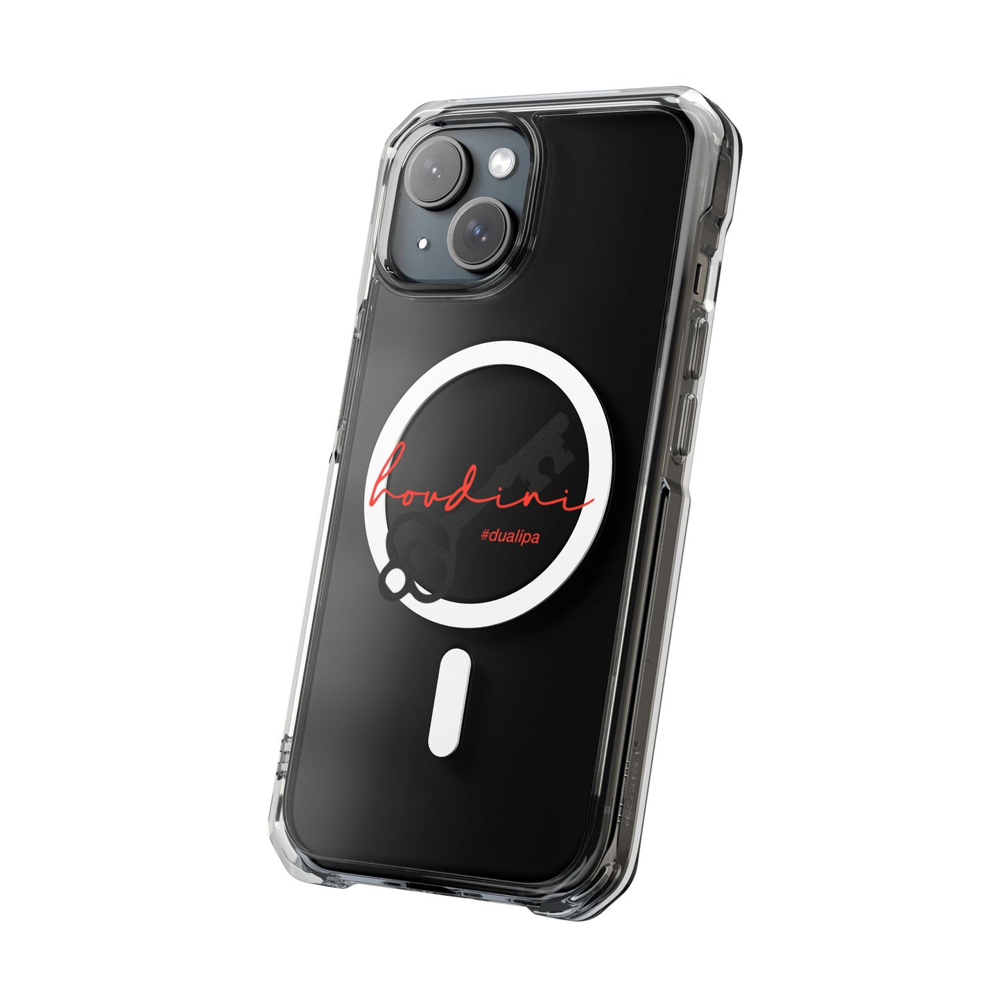 Cursive Spell “Houdini” Magnetic Clear Impact case