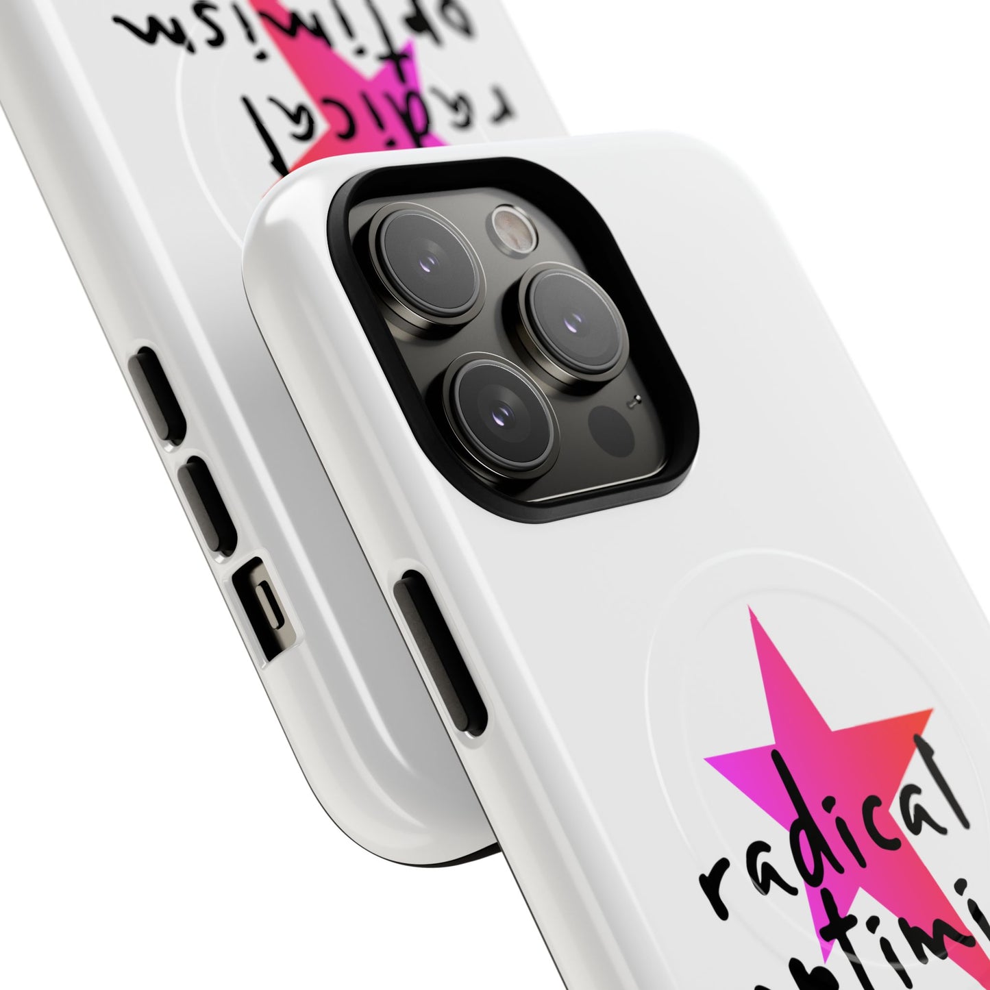 Flame Script Statement Tough Magnetic Case