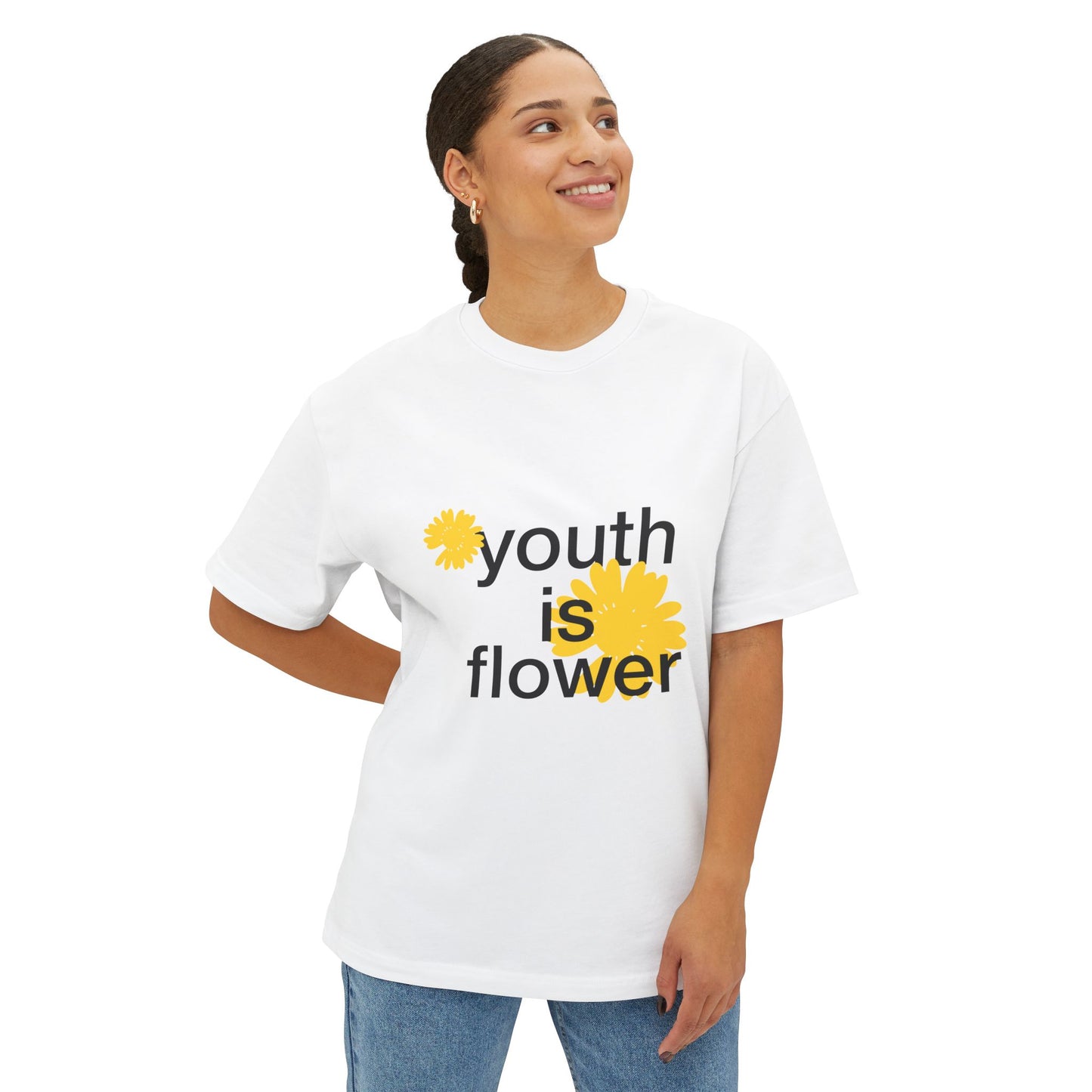 Rebel Spark Unisex Oversized Boxy Tee