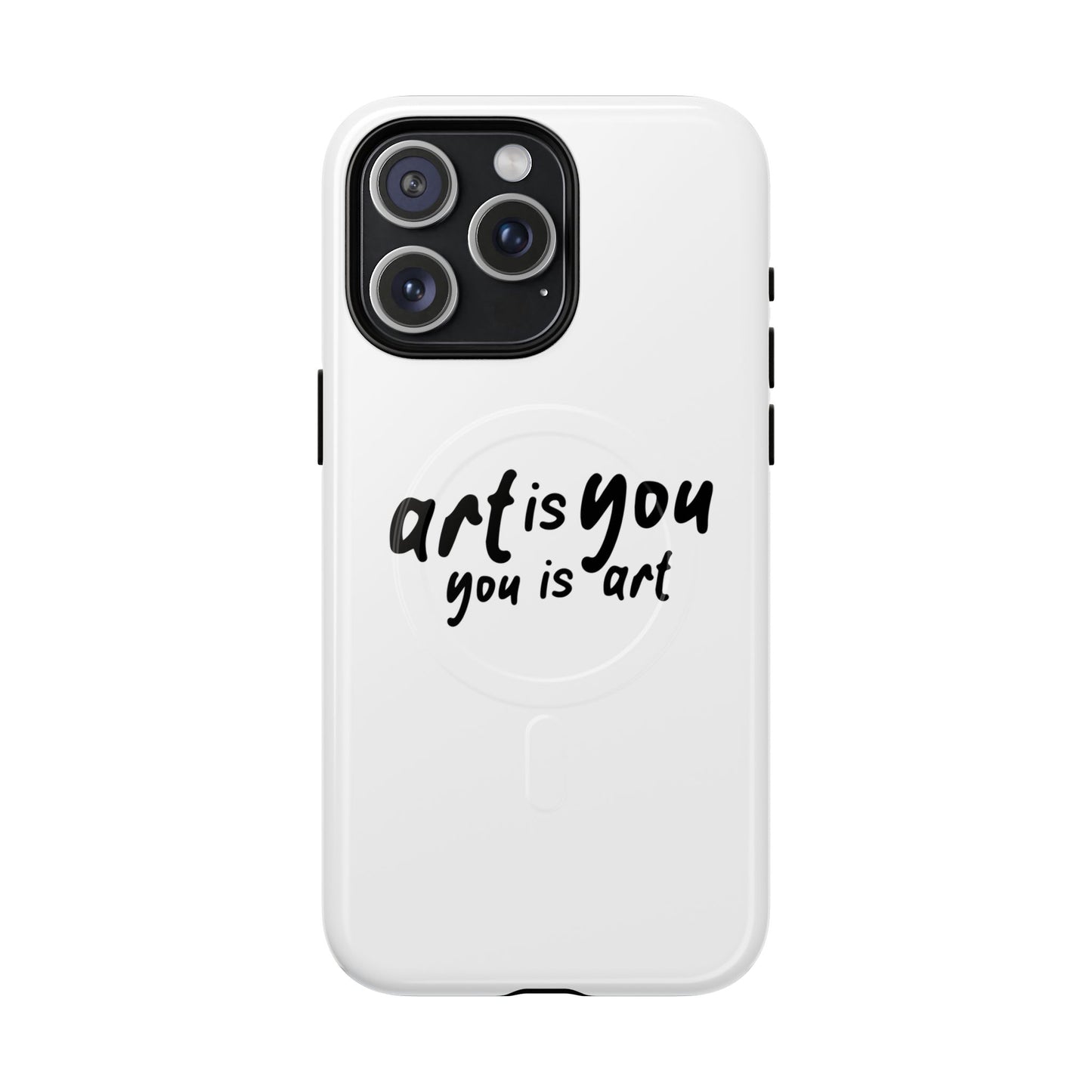 Red Scribble Heart Tough Magnetic Case