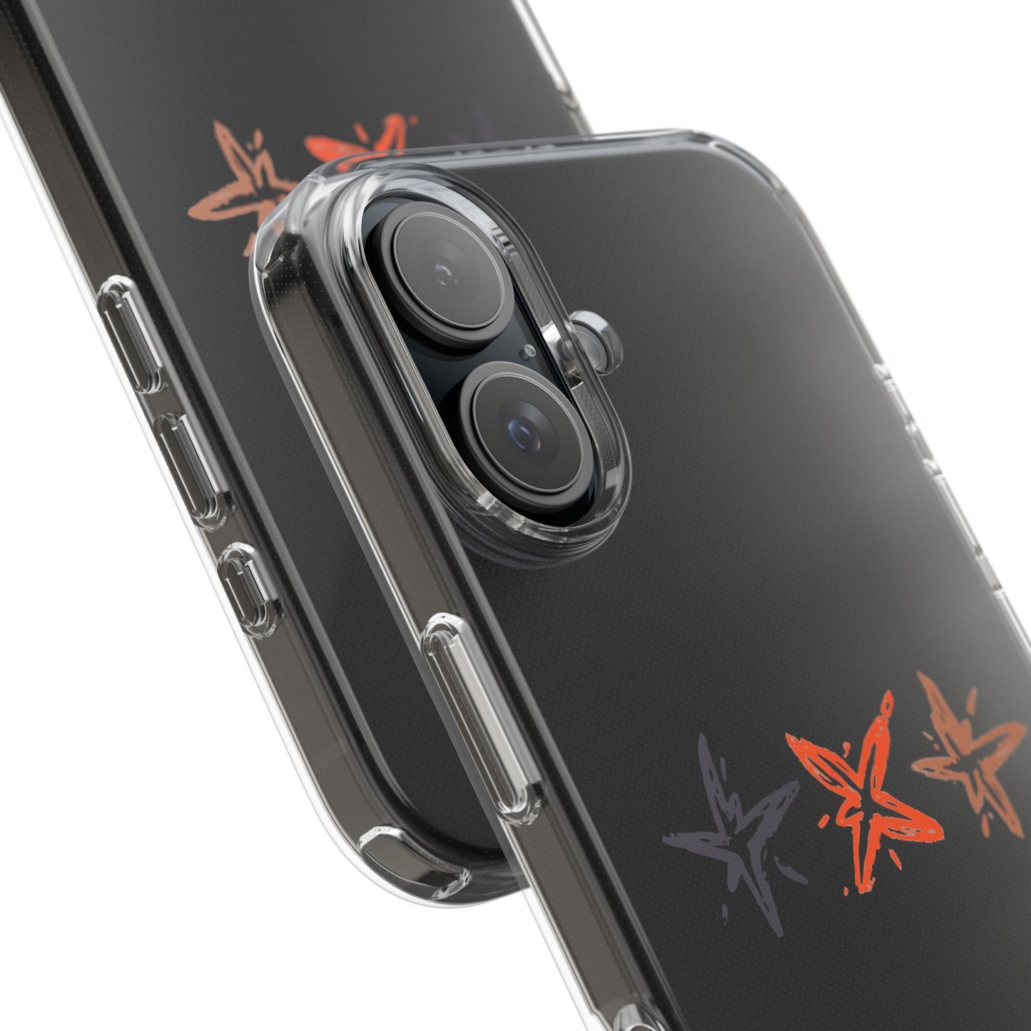 Starlit Threads Clear Cases