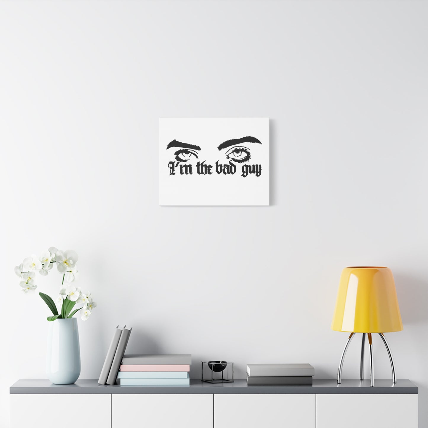 Eyes & Shadows Gothic Matte Canvas
