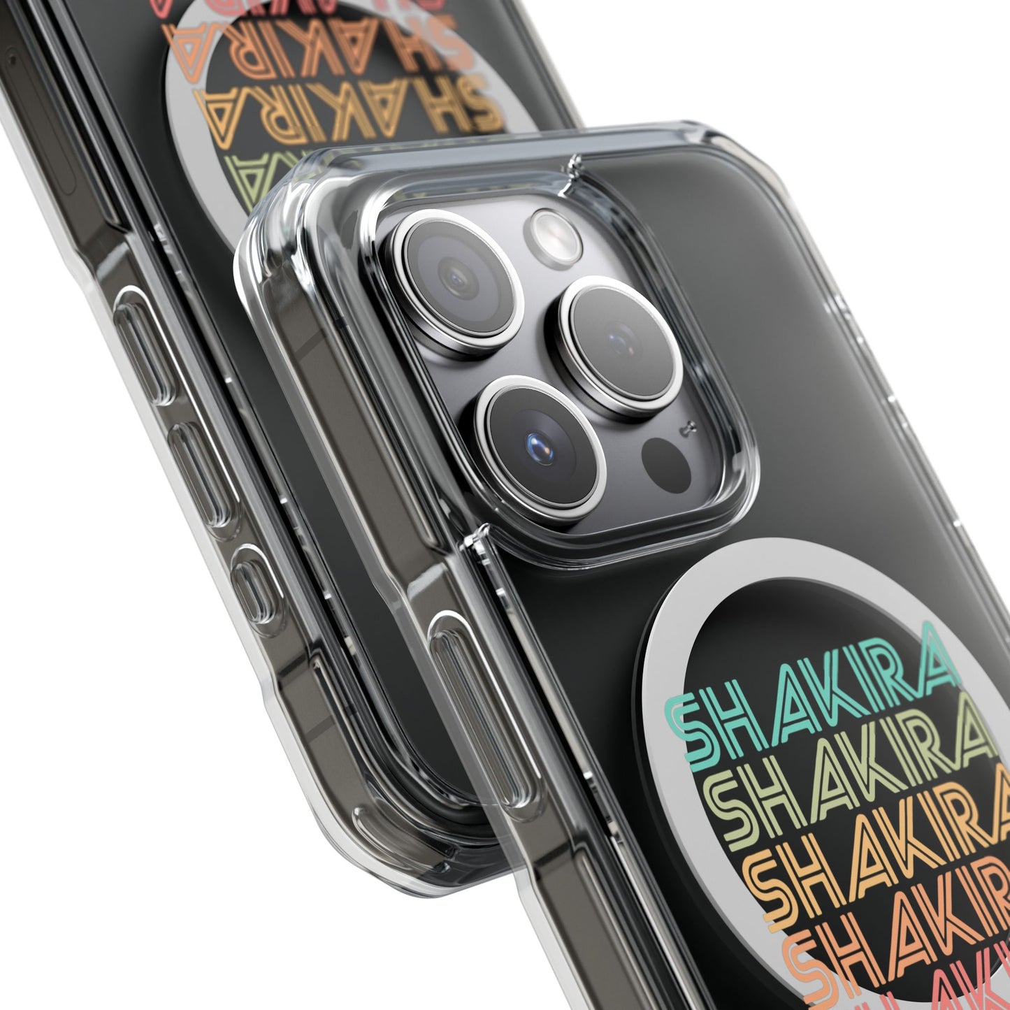 Retro Pop Lines Clear Impact case