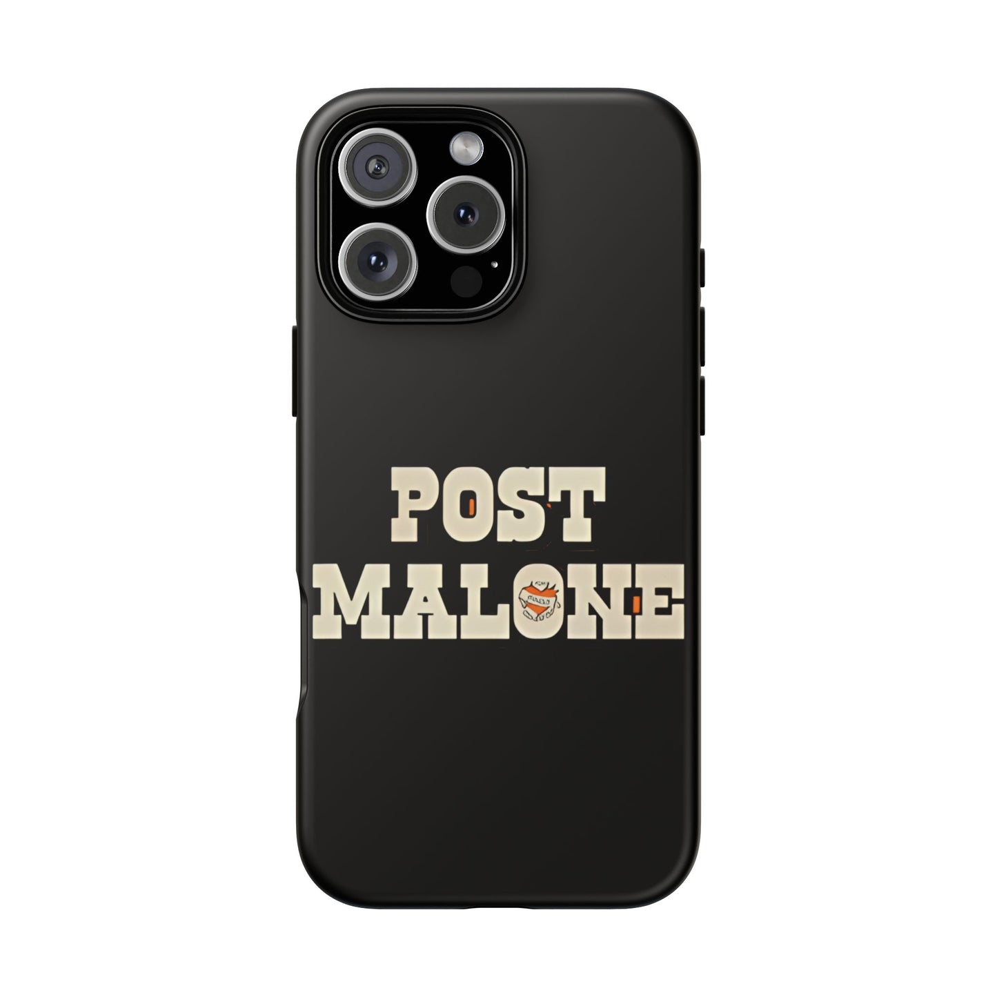 Tough iPhone Case (12–16 Pro Max) – Post Malone Bold Design