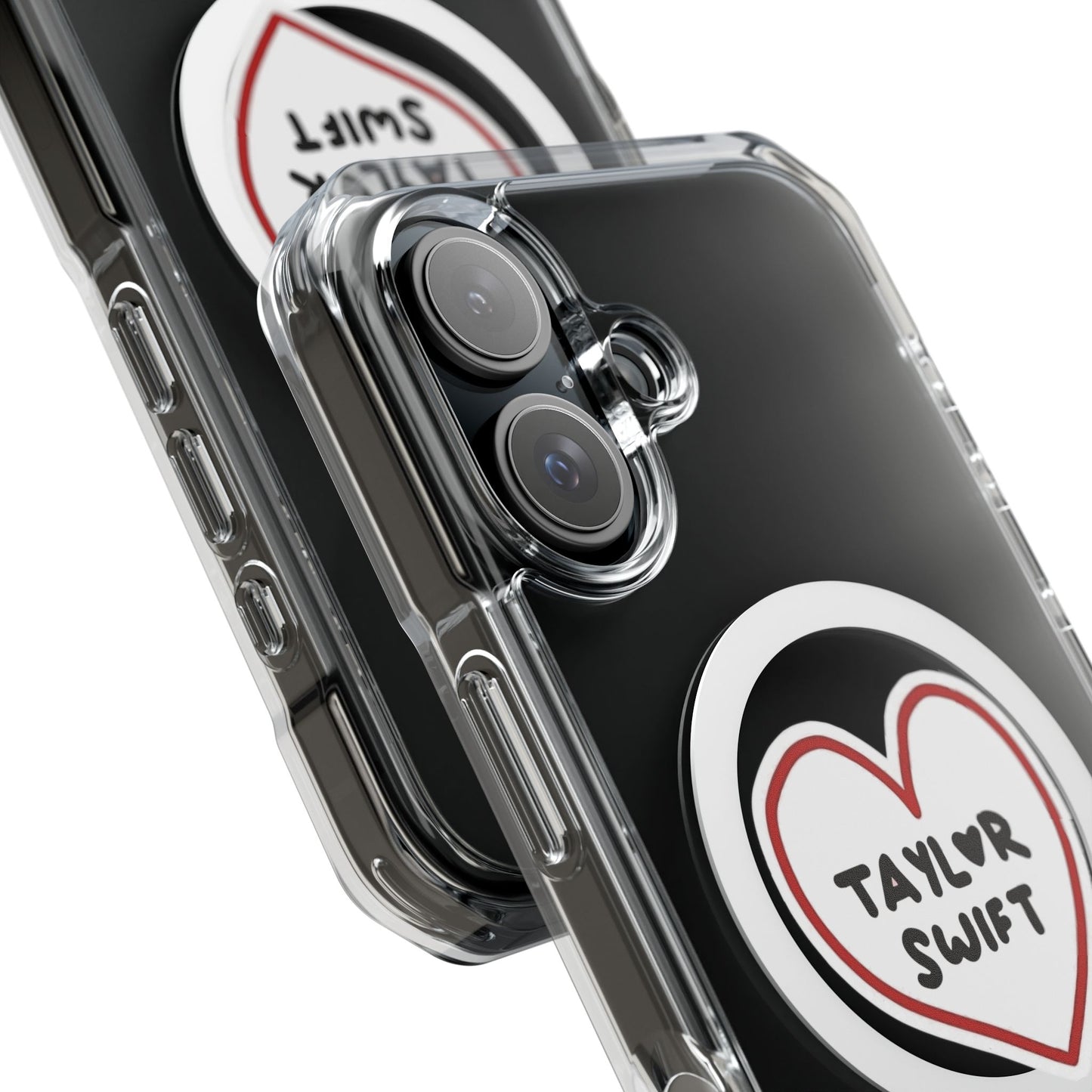 Heartbeats & Midnights Magnetic clear Impact Case
