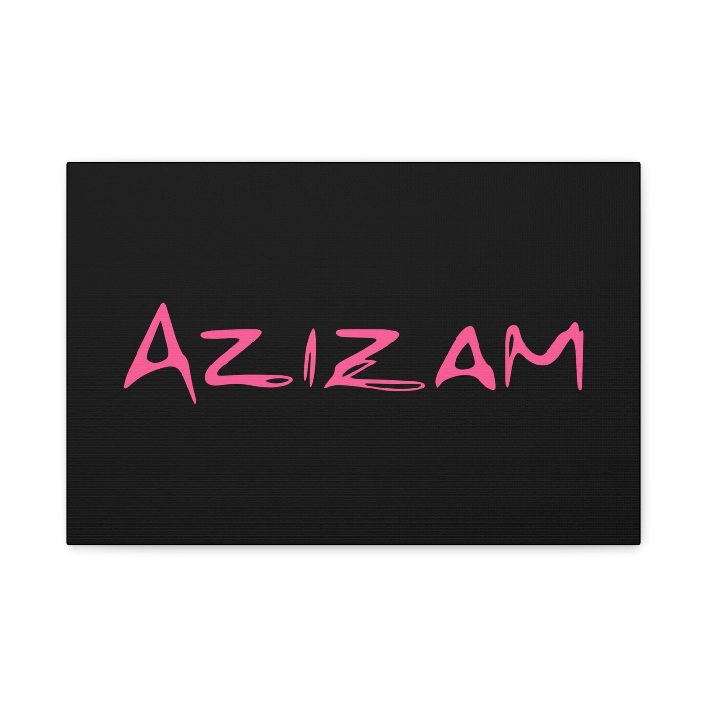 Handwritten Heart Doodle Matte Canvas