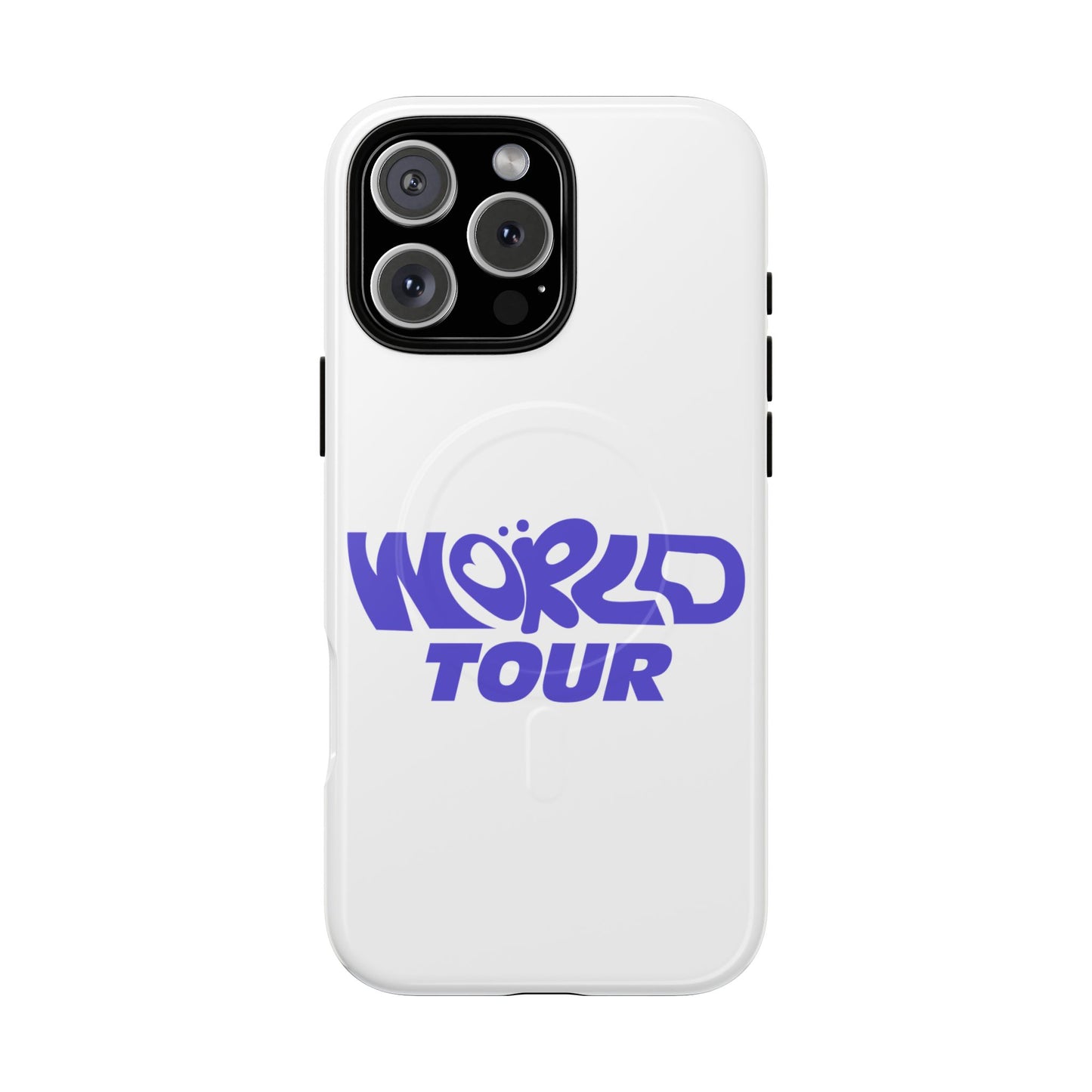 World Tour Bubble Letter Tough Magnetic phone case