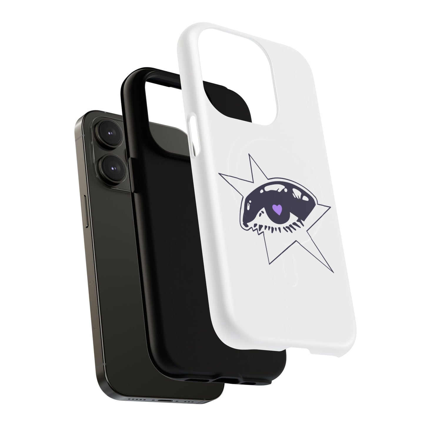 Purple Starry Eye Tough Magnetic phone case
