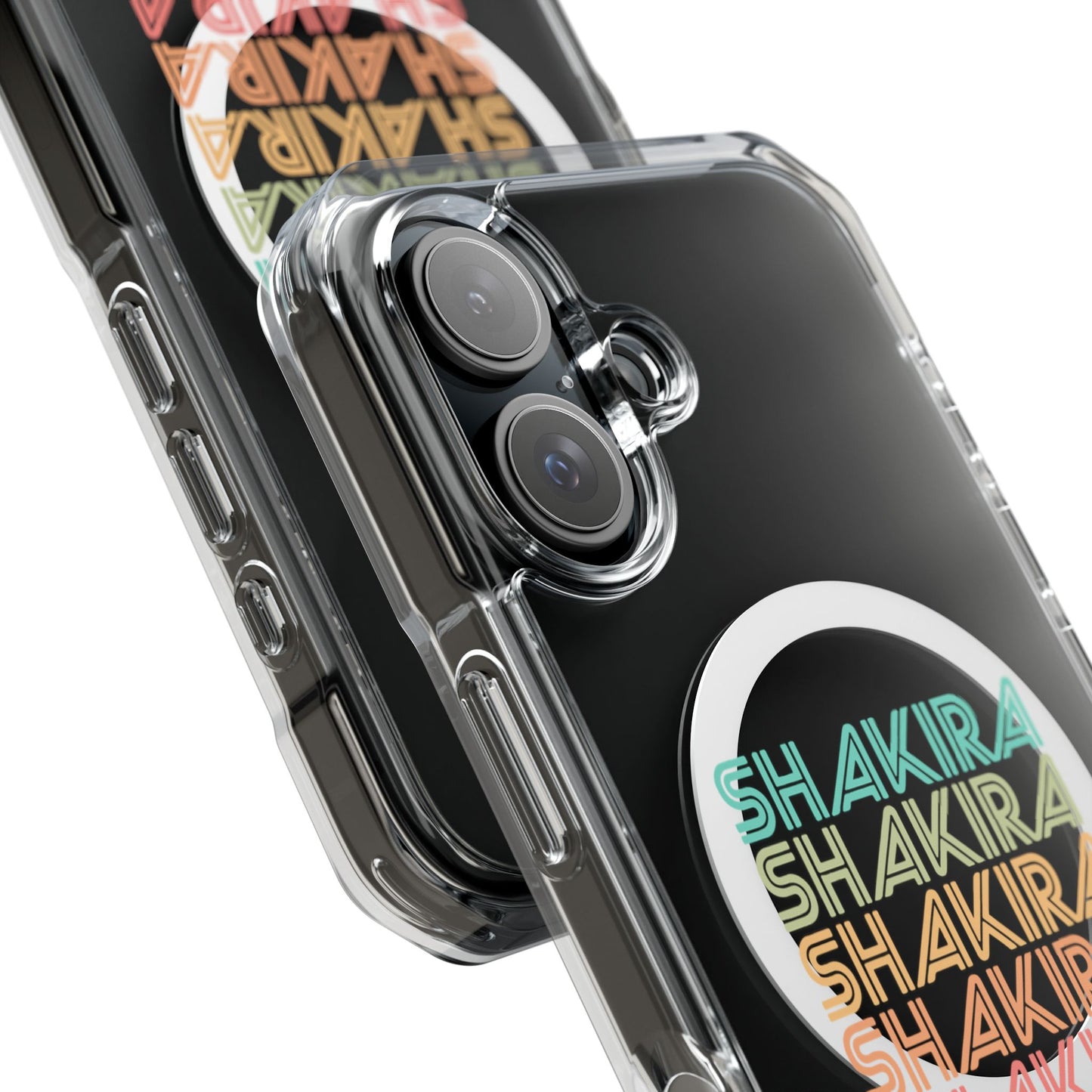 Retro Pop Lines Clear Impact case