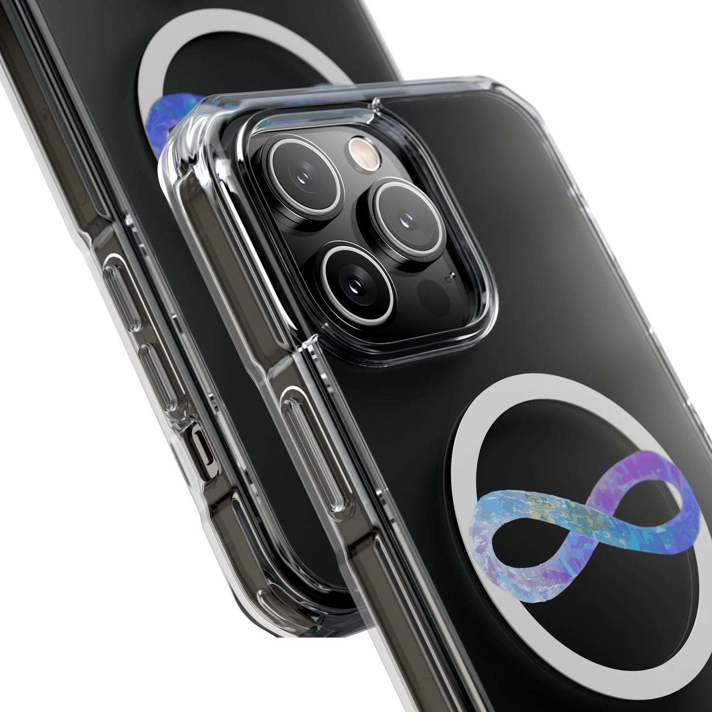 Cosmic Infinity Loop Magnetic Clear Impact case